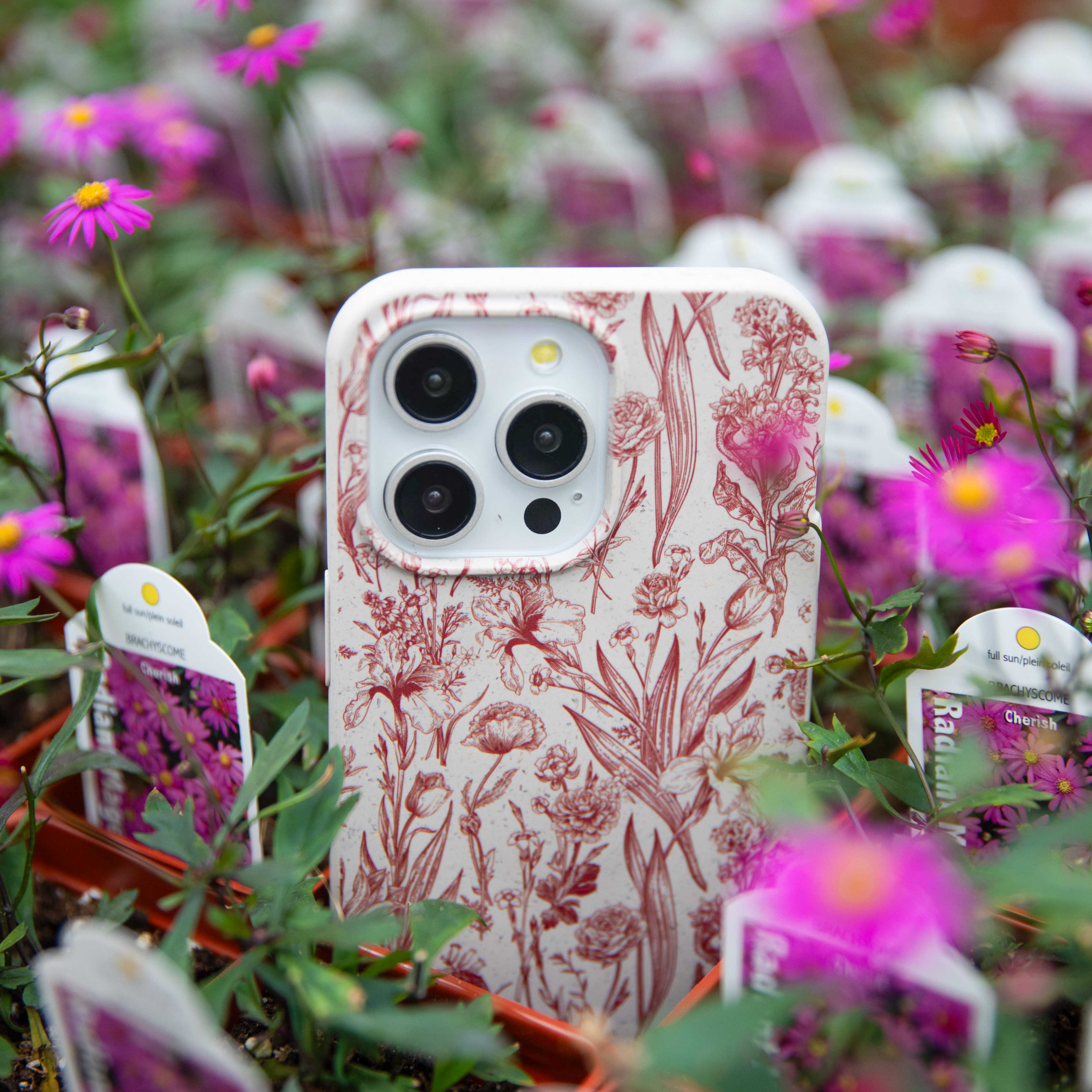 London Fog Crimson Bouquet Google Pixel 6a Case - Image 6