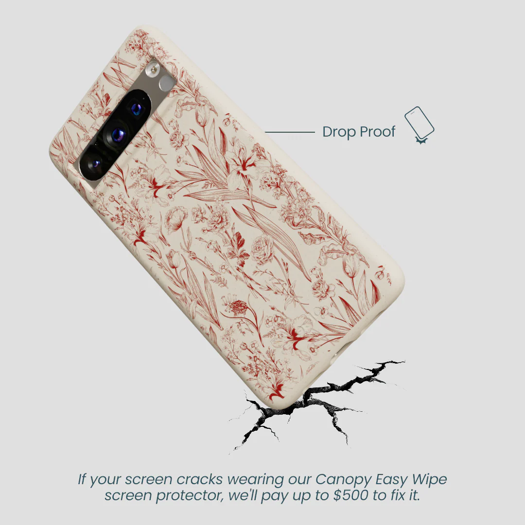 London Fog Crimson Bouquet Google Pixel 8 Pro Case - Image 5