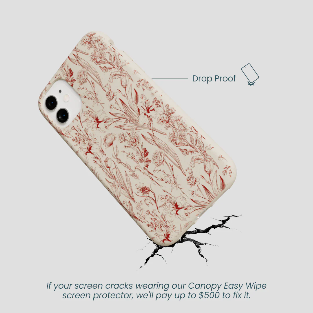 London Fog Crimson Bouquet iPhone 11 Case - Image 5
