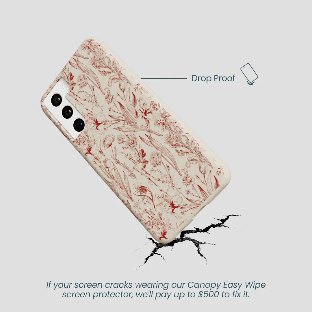 London Fog Crimson Bouquet Samsung Galaxy S21 Case - Image 5