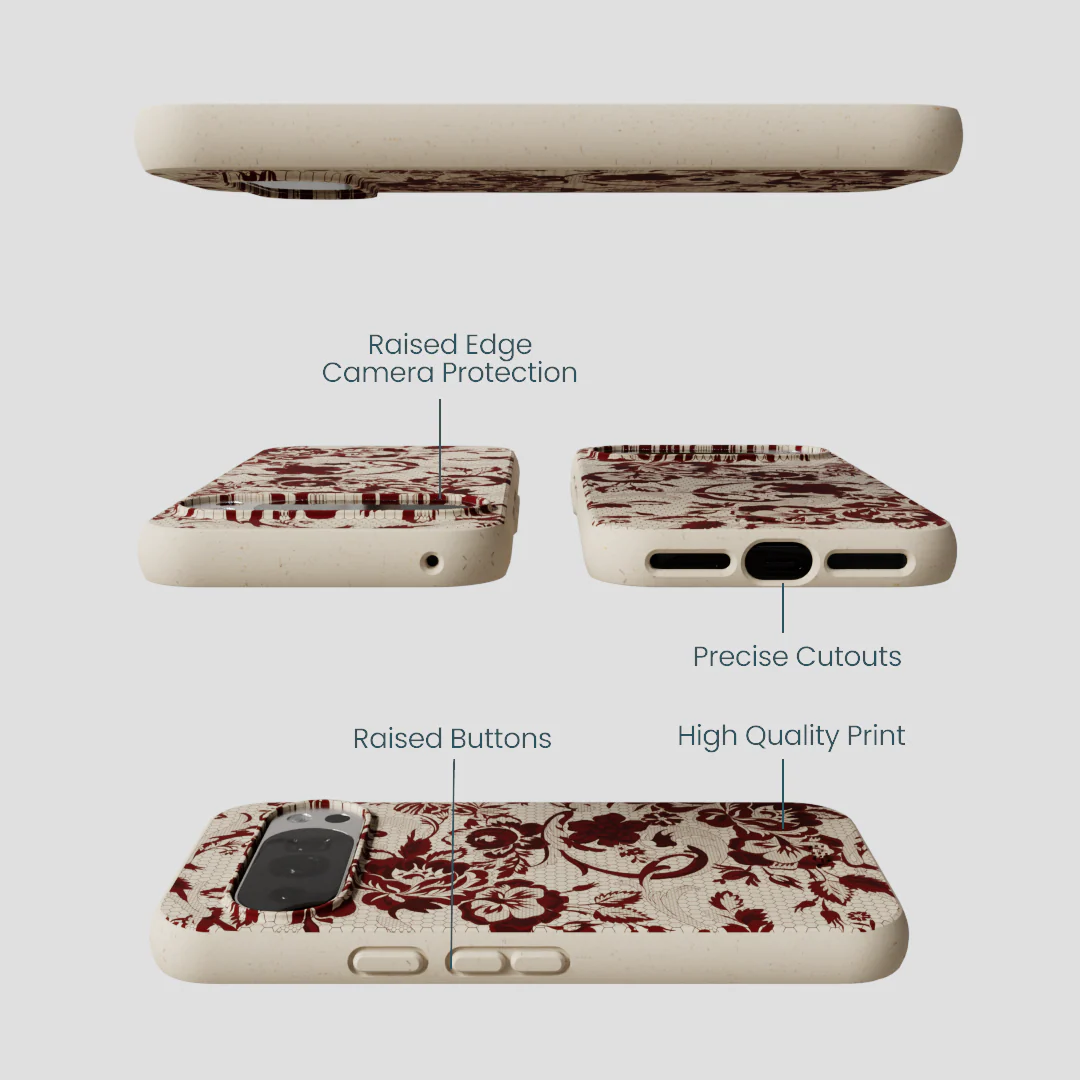 London Fog Crimson Veil Google Pixel 10/10 Pro Case - Image 3