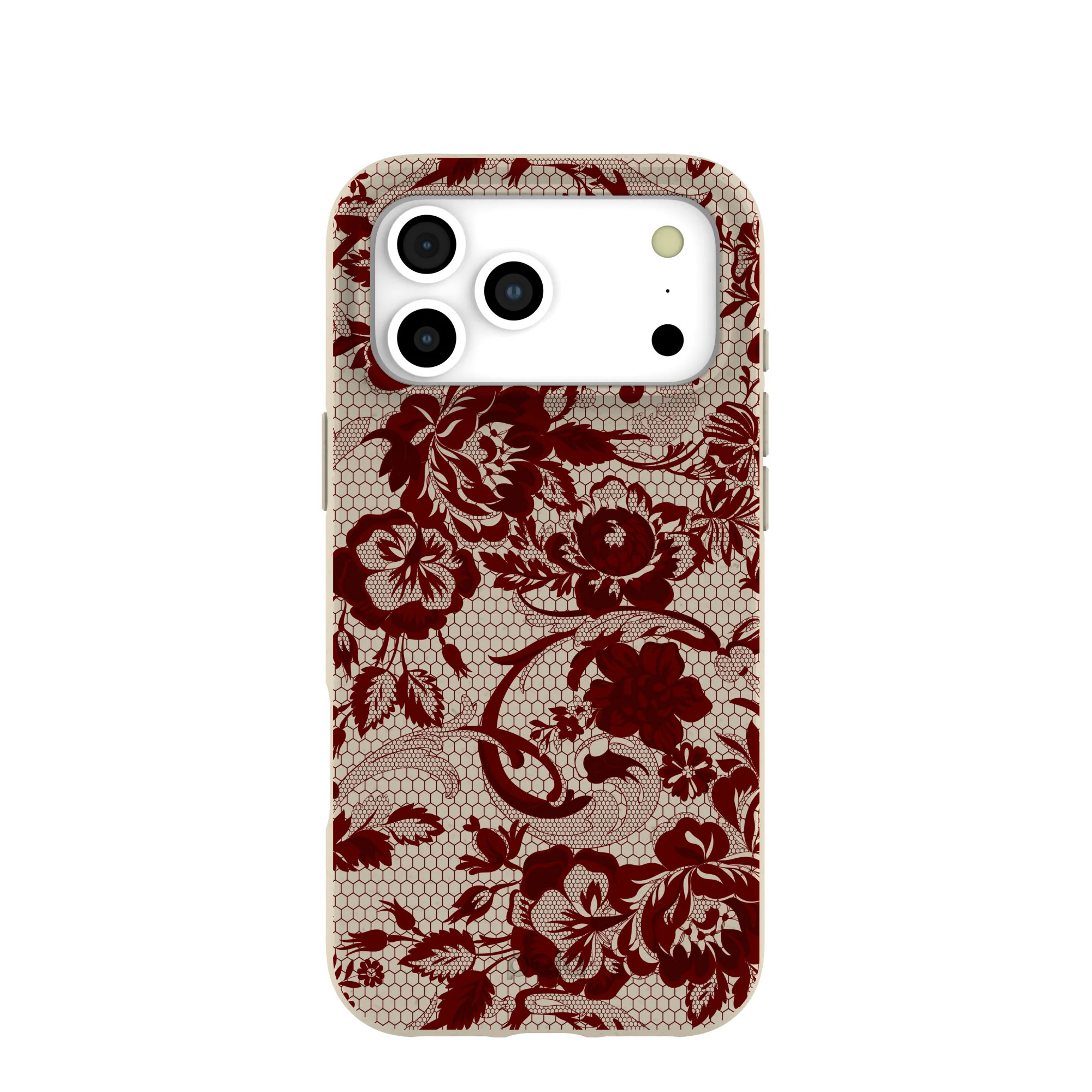 London Fog Crimson Veil iPhone 17 Pro Max Case