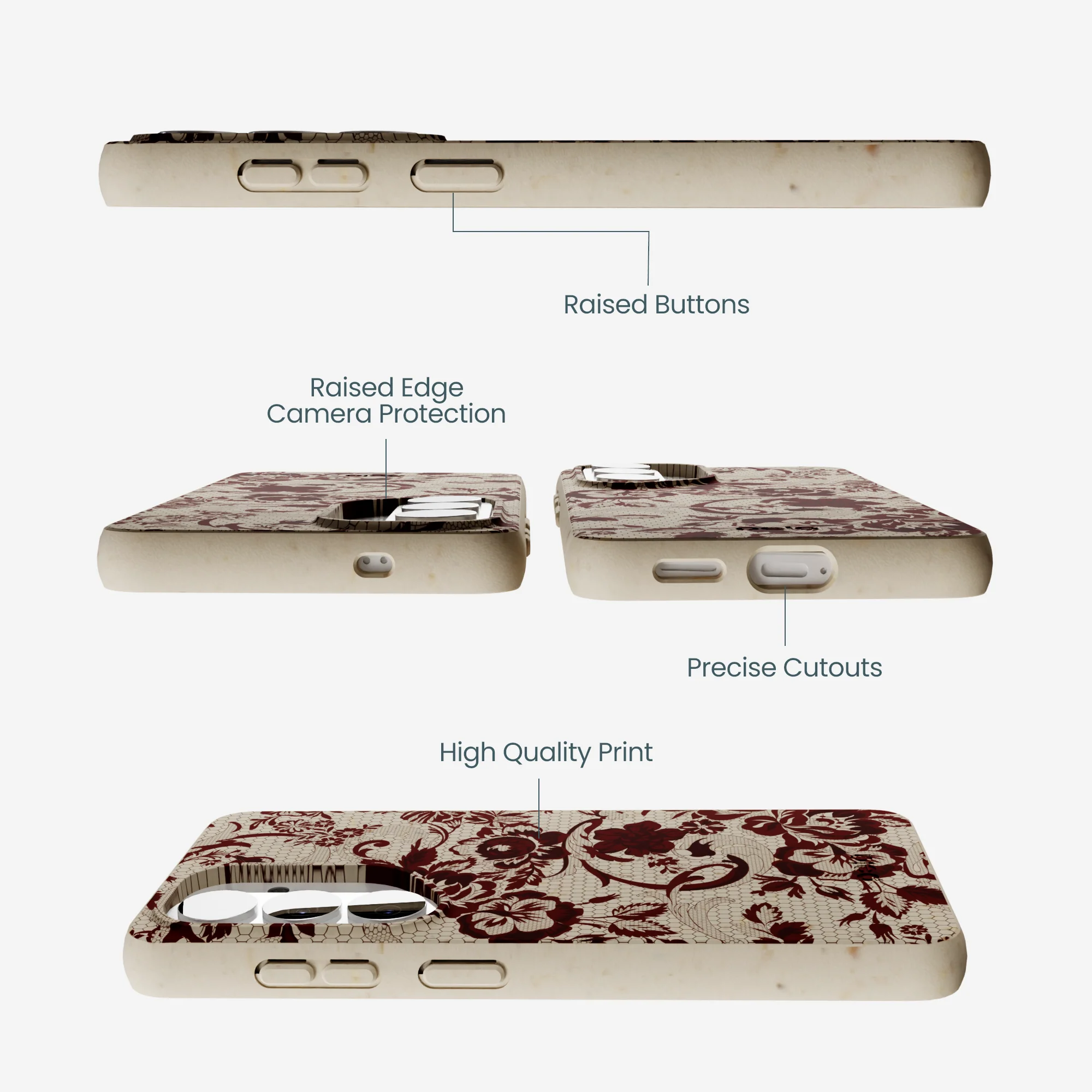 London Fog Crimson Veil Samsung Galaxy S26 Case - Image 3