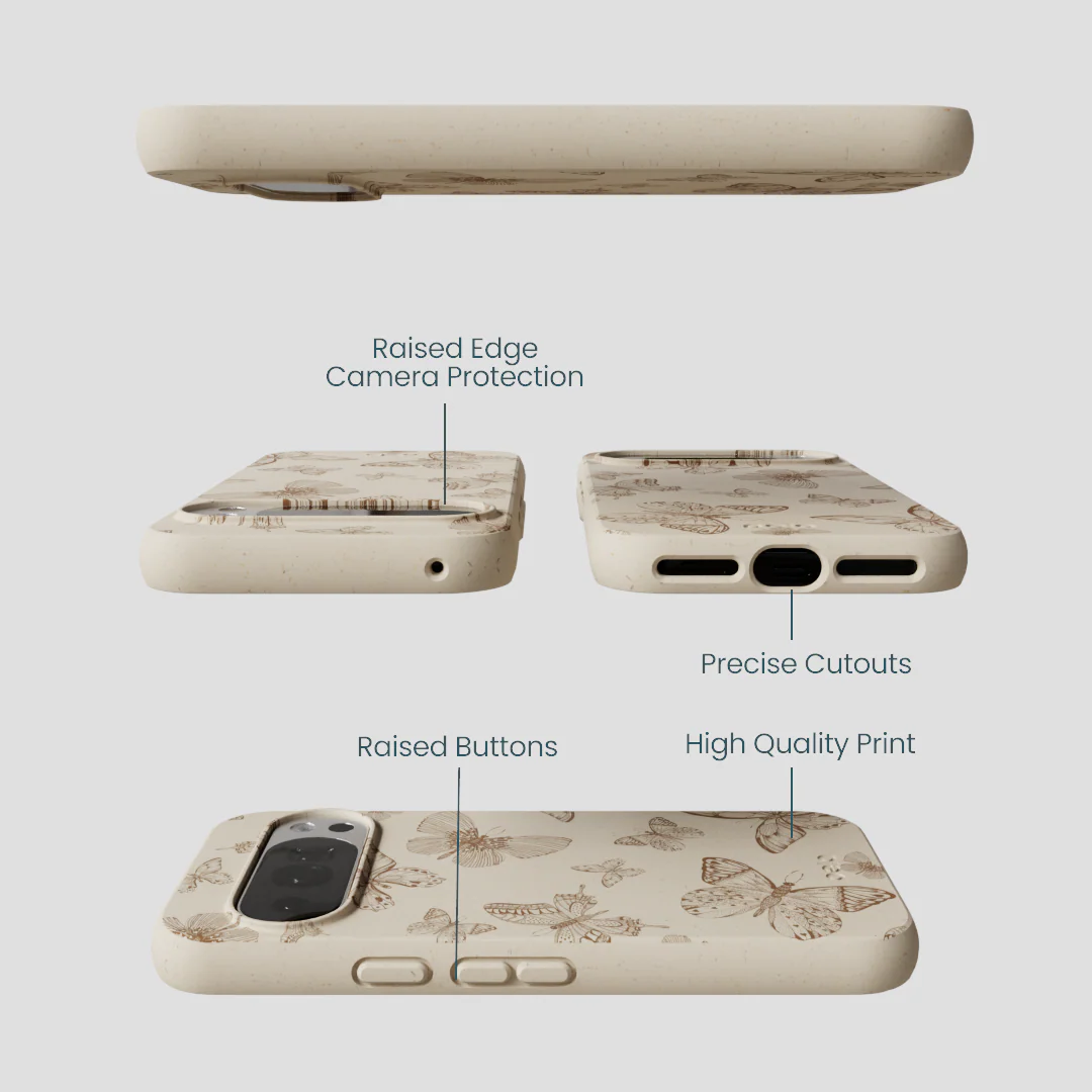 London Fog Delicate Flutters Google Pixel 10/10 Pro Case - Image 3