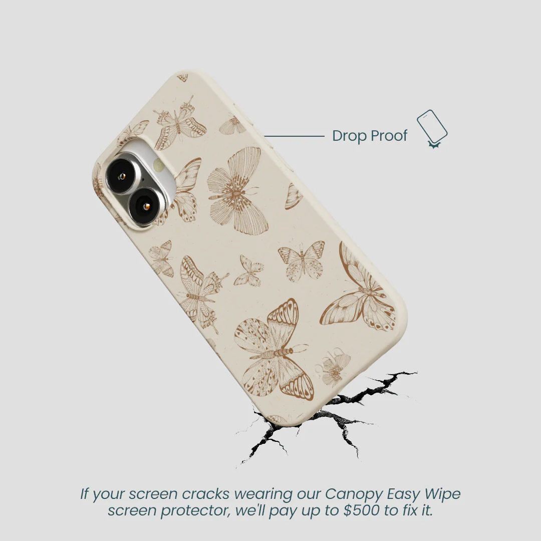 London Fog Delicate Flutters iPhone 16 Case - Image 5