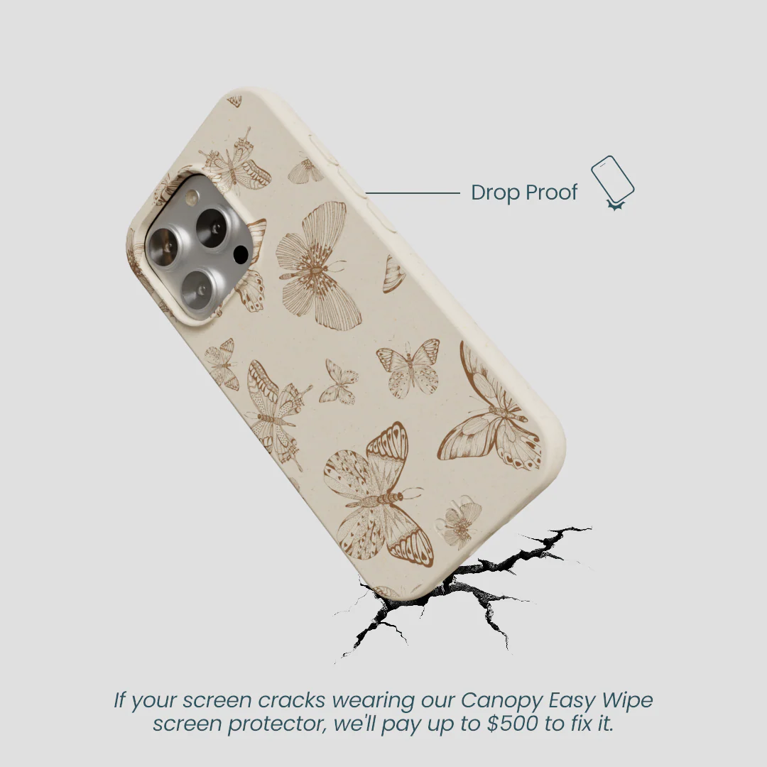 London Fog Delicate Flutters iPhone 16 Pro Case - Image 5
