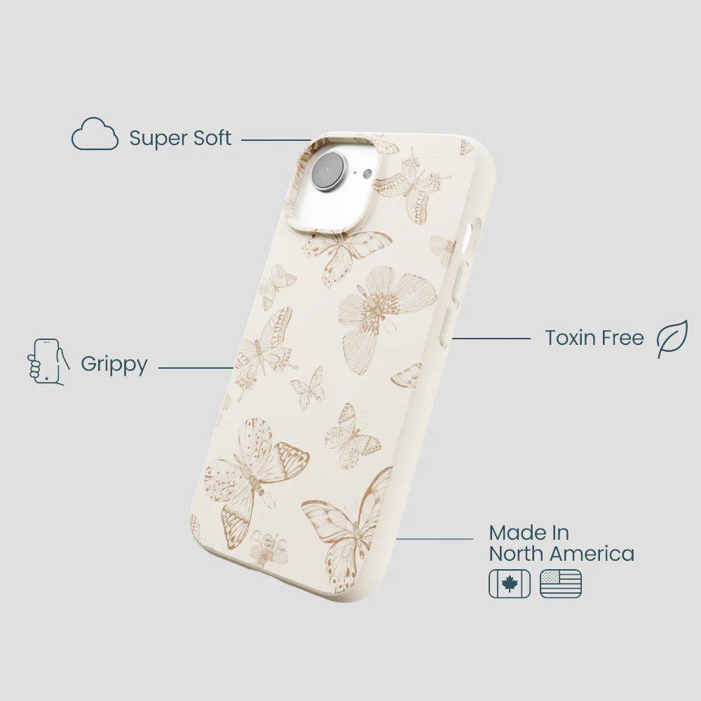 London Fog Delicate Flutters iPhone 16e/17e Case - Image 4