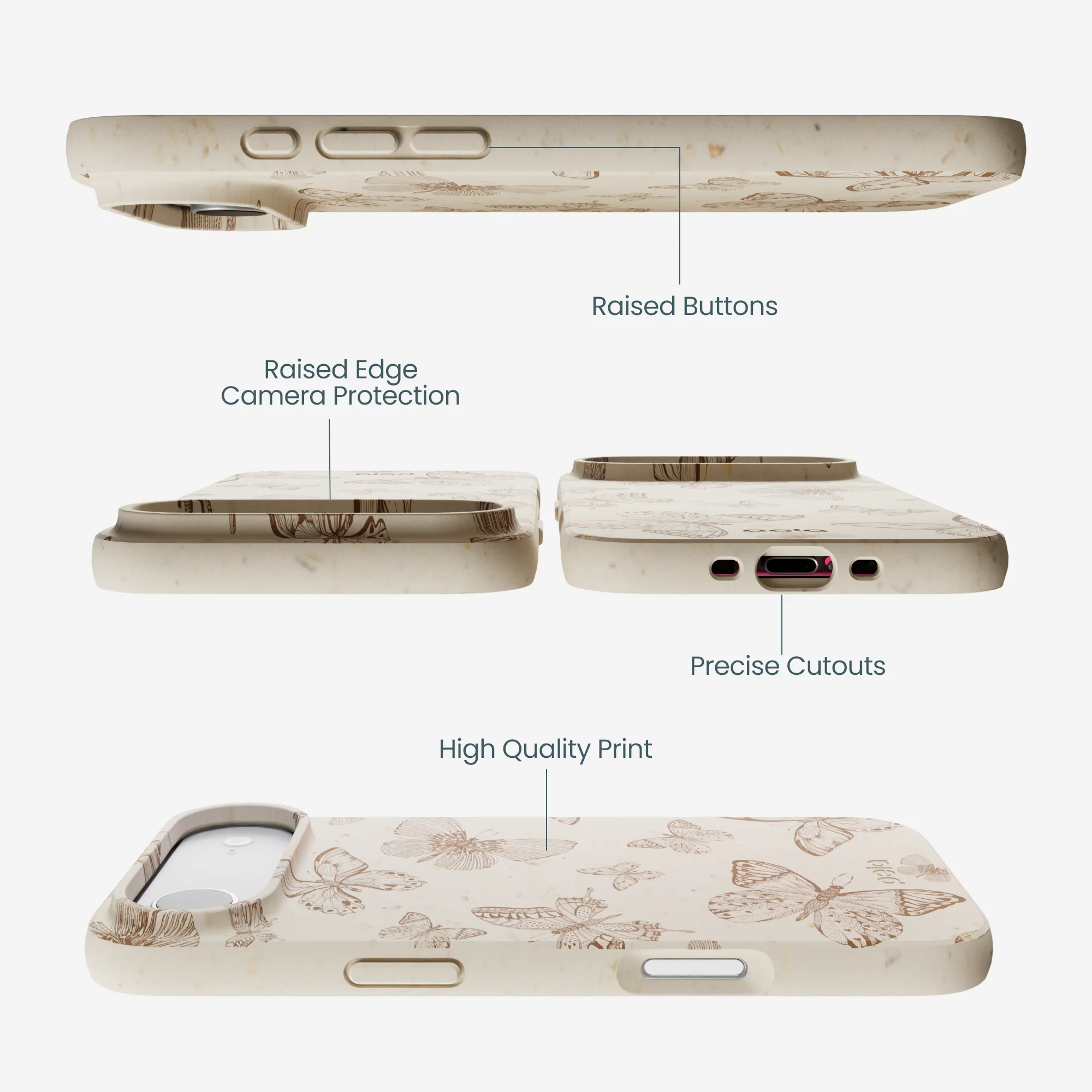 London Fog Delicate Flutters iPhone Air Case - Image 3