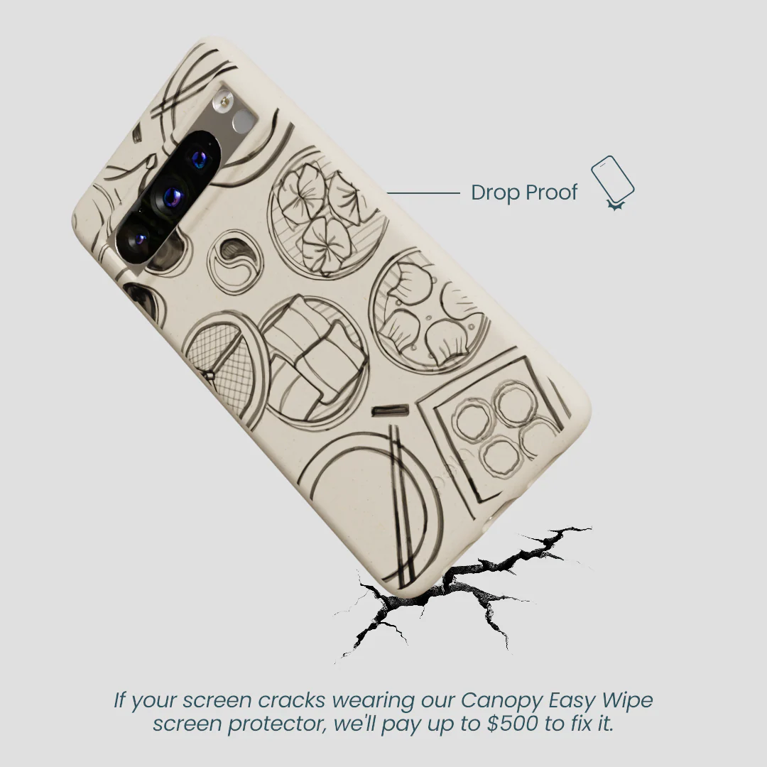 London Fog Dimsum Doodles Google Pixel 8 Pro Case - Image 5