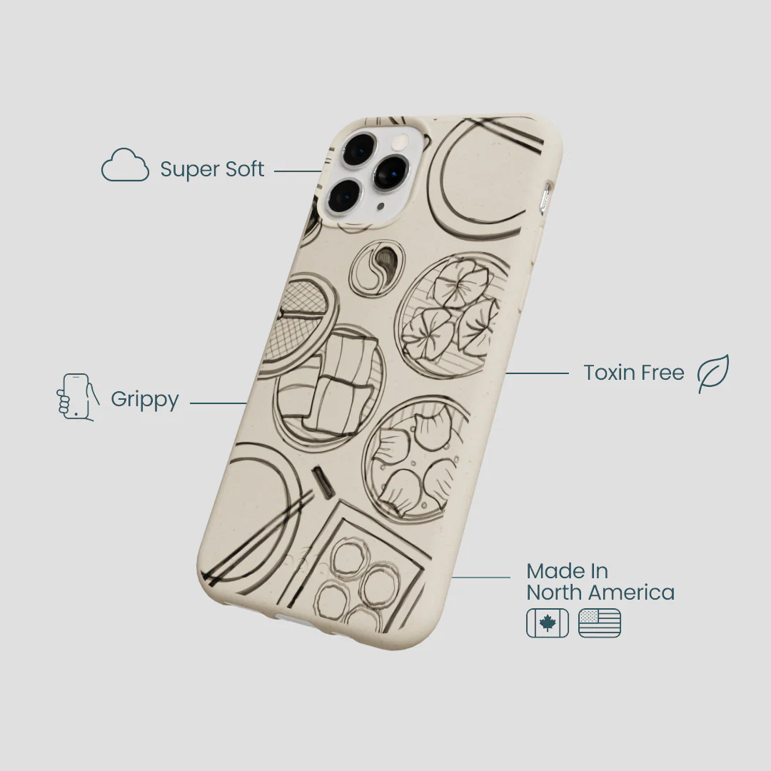 London Fog Dimsum Doodles iPhone 11 Pro Case - Image 4