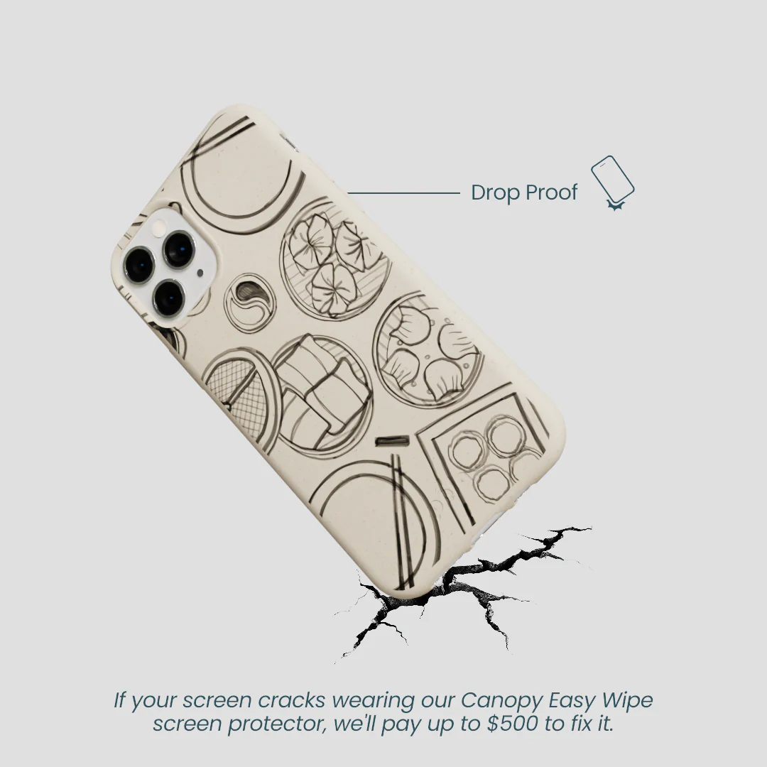 London Fog Dimsum Doodles iPhone 11 Pro Case - Image 5