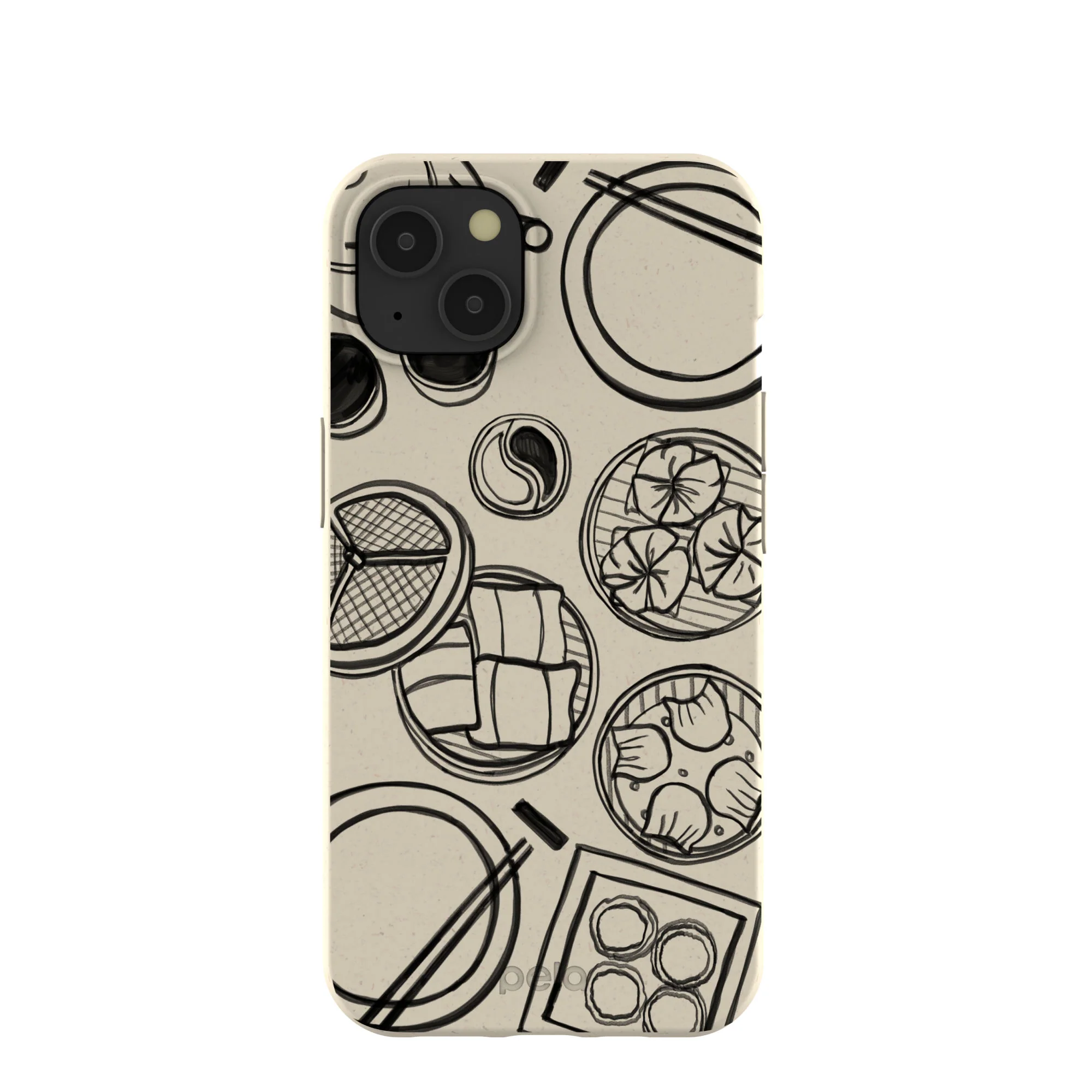 London Fog Dimsum Doodles iPhone 13 Case