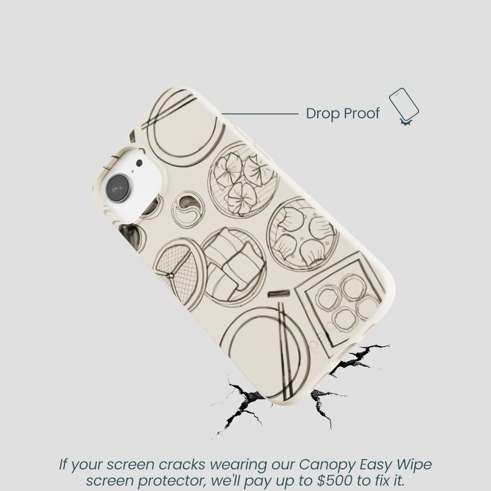 London Fog Dimsum Doodles iPhone 16e/17e Case - Image 5