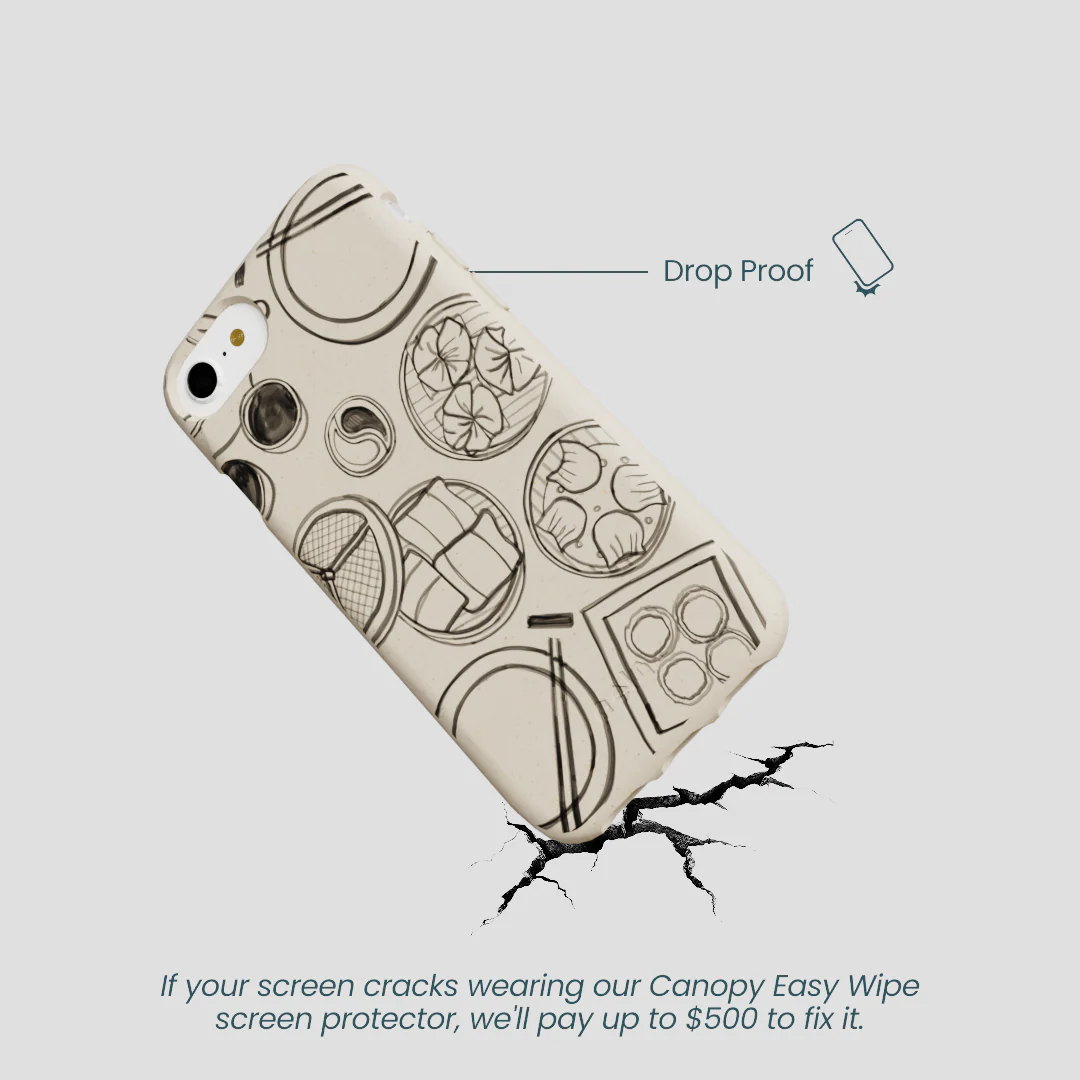 London Fog Dimsum Doodles iPhone 6/6s/7/8/SE Case - Image 5
