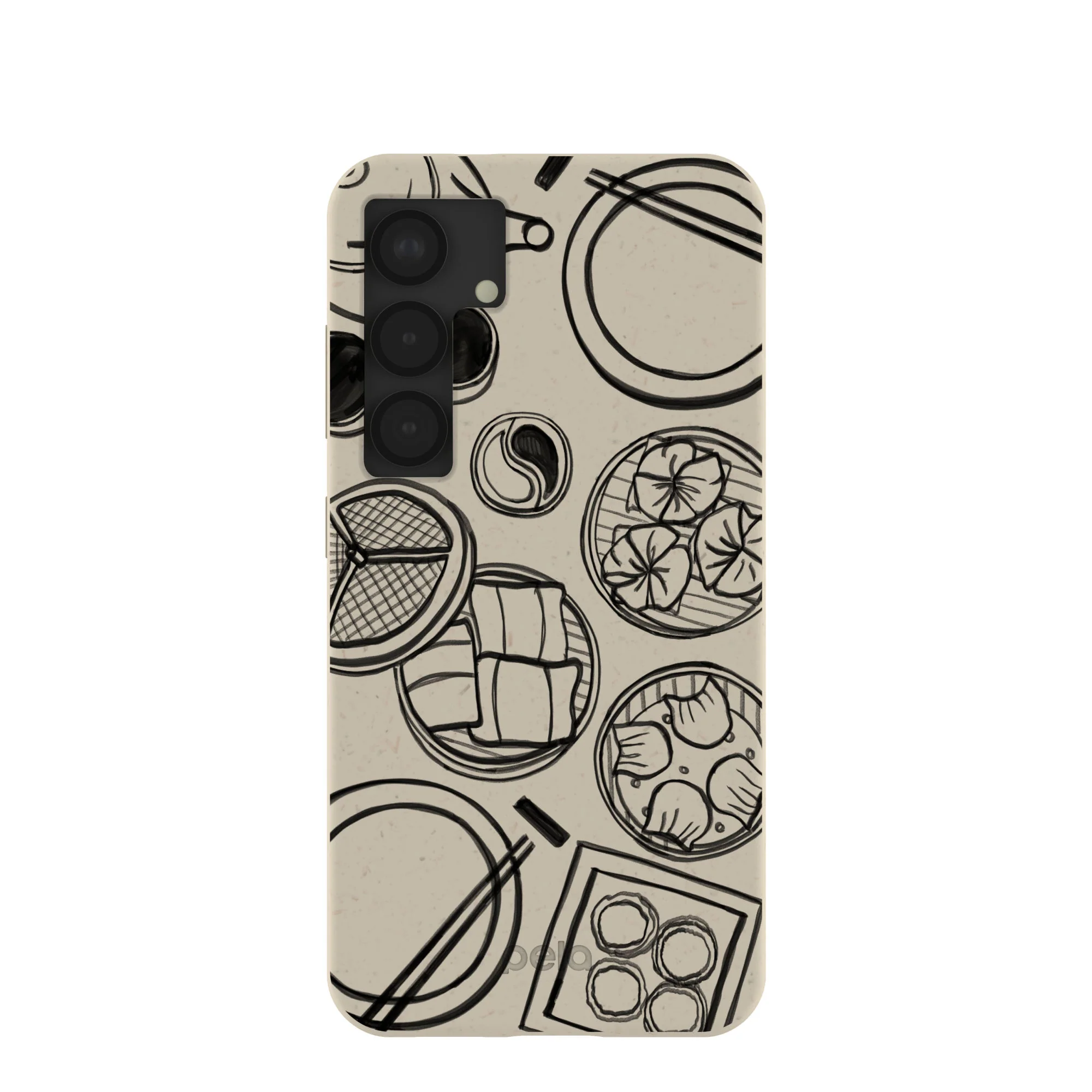 London Fog Dimsum Doodles Samsung Galaxy S25 Case