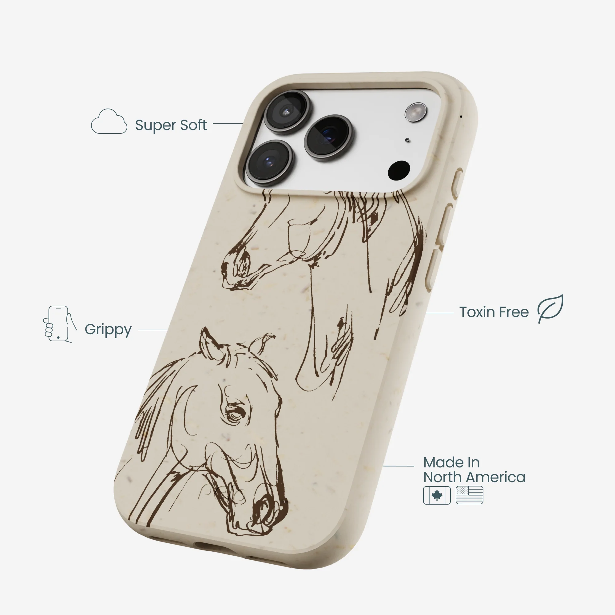 London Fog Equine iPhone 17 Pro Case - Image 4