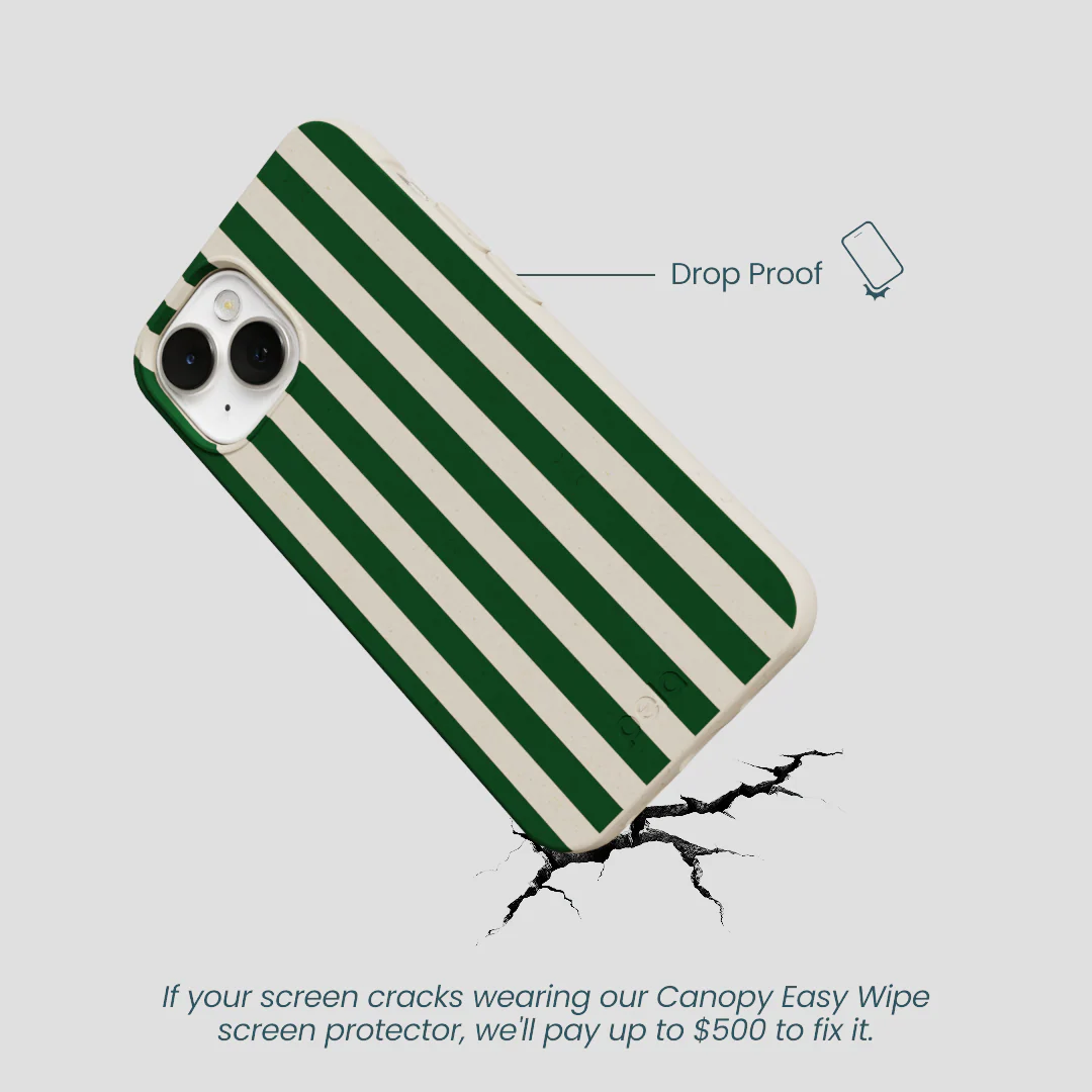 London Fog Evergreen Stripes iPhone 13 Case - Image 5