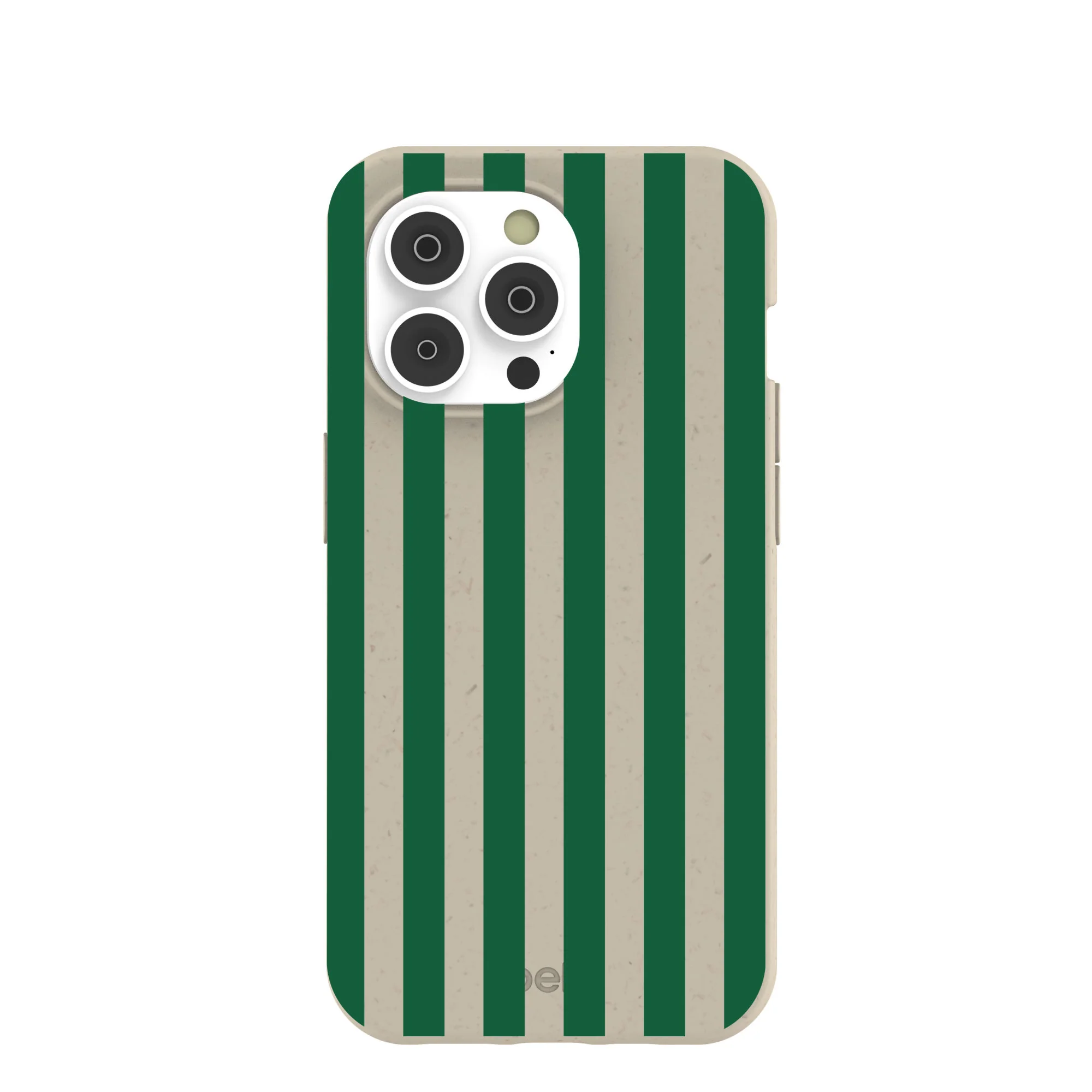 London Fog Evergreen Stripes iPhone 14 Pro Case