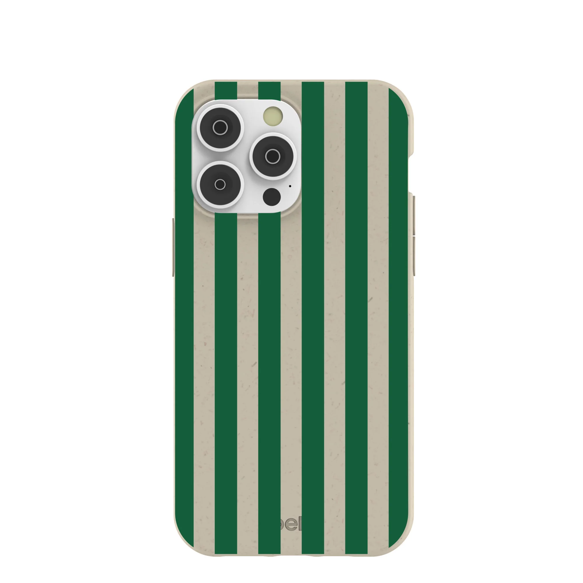 London Fog Evergreen Stripes iPhone 14 Pro Max Case
