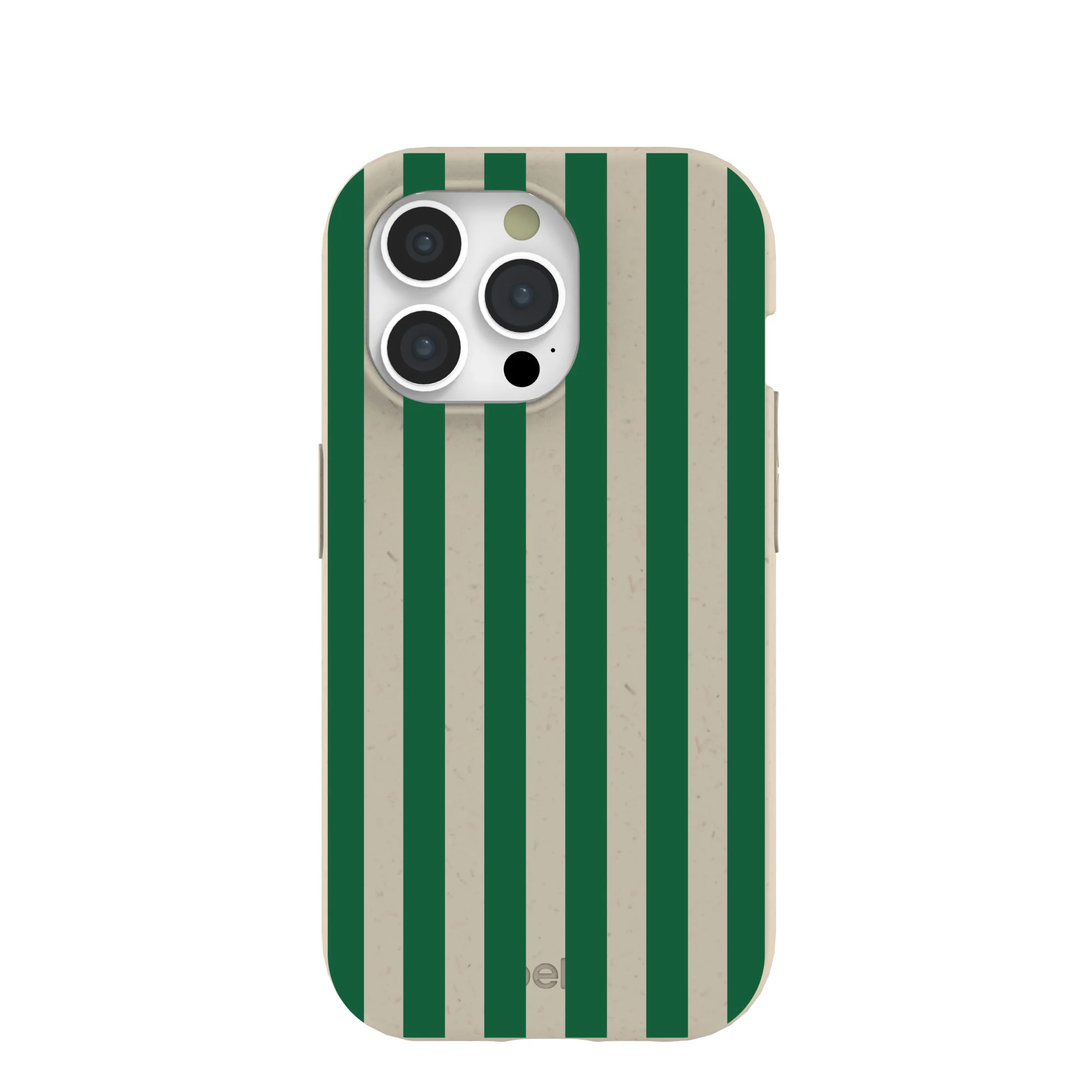 London Fog Evergreen Stripes iPhone 15 Pro Case