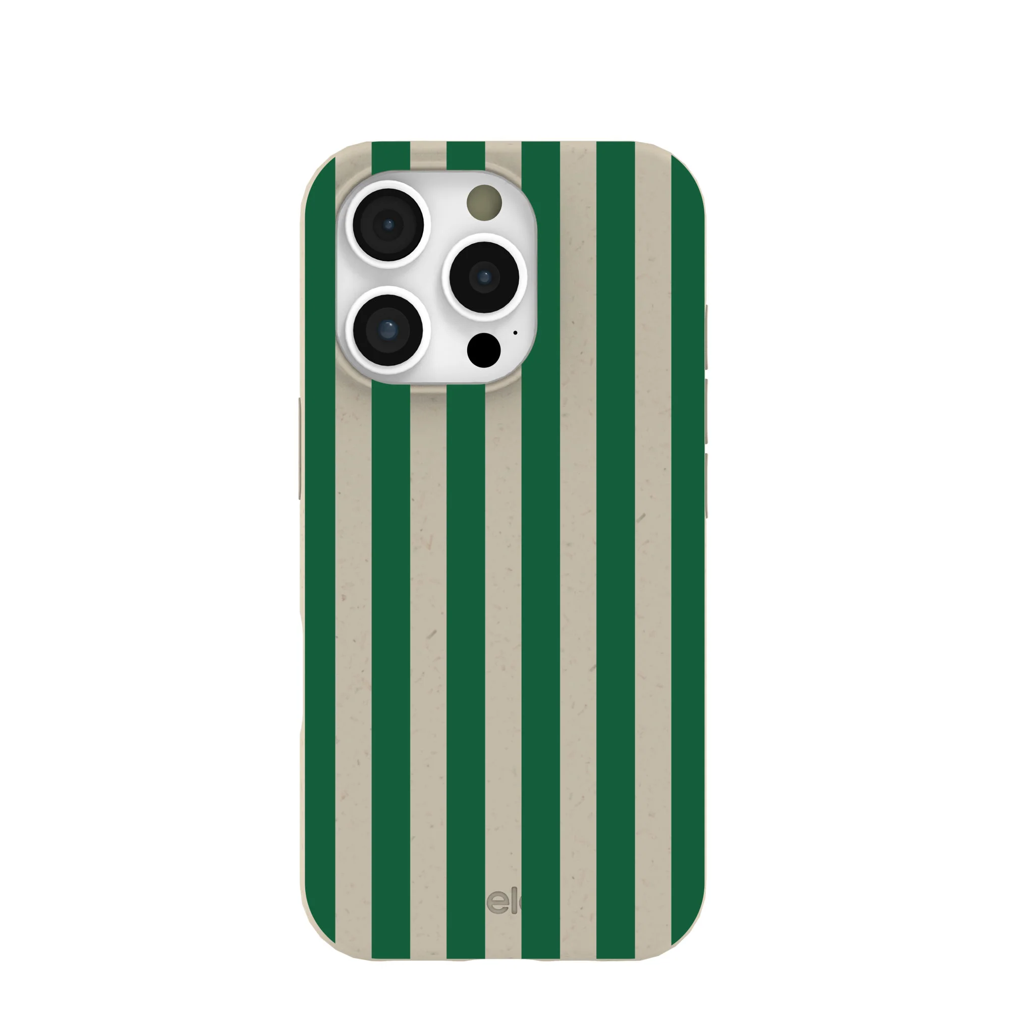 London Fog Evergreen Stripes iPhone 16 Pro Case