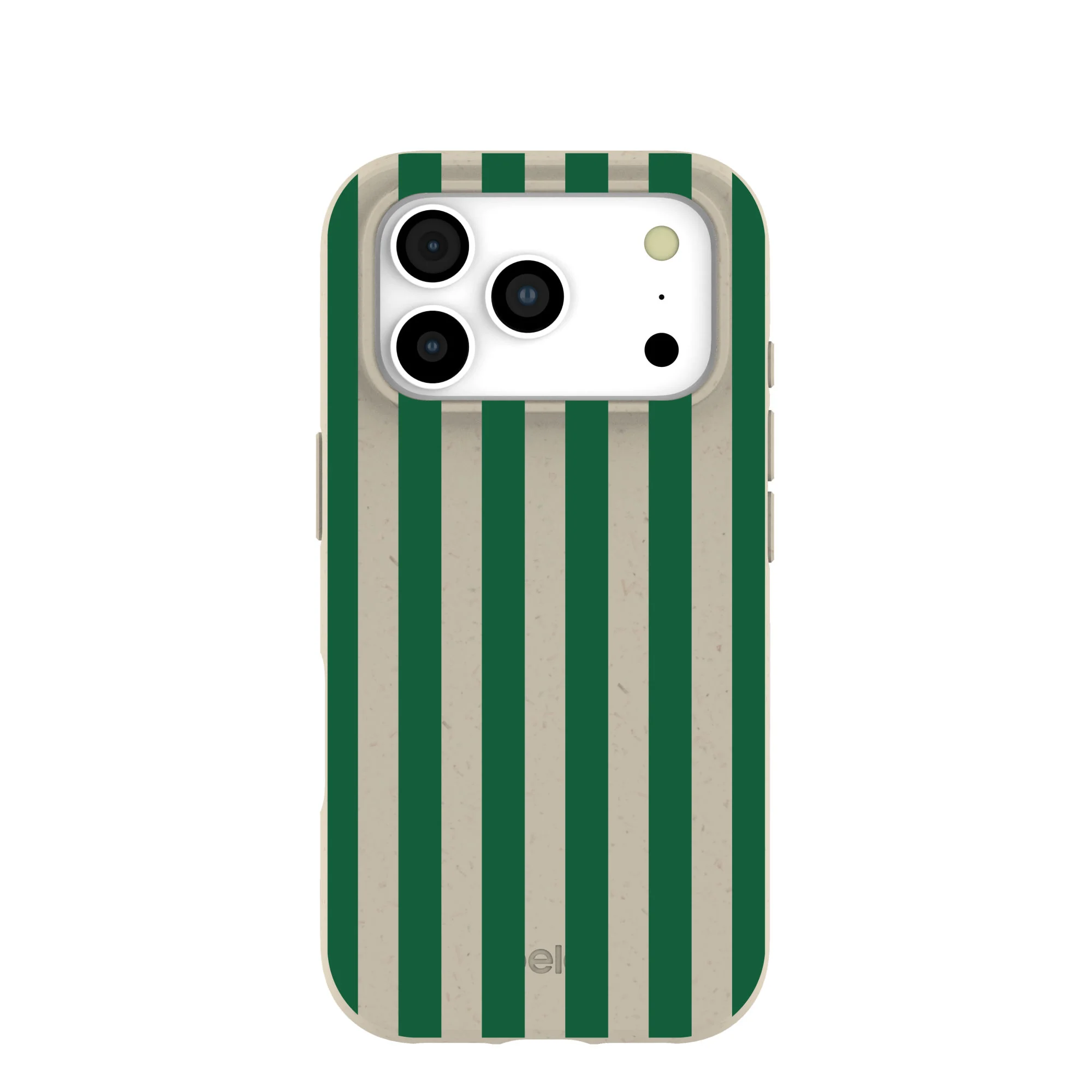 London Fog Evergreen Stripes iPhone 17 Pro Case