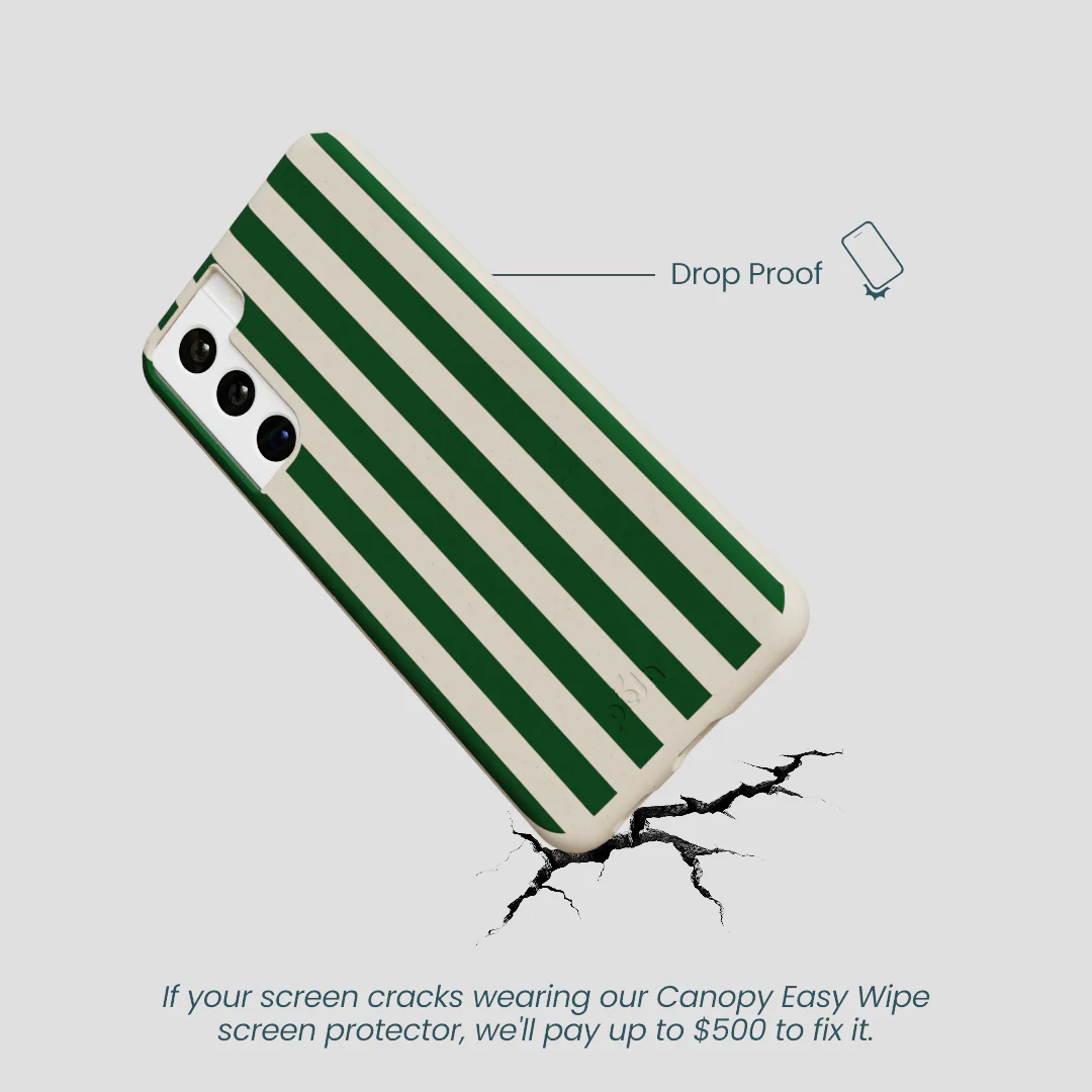 London Fog Evergreen Stripes Samsung Galaxy S22 Case - Image 4