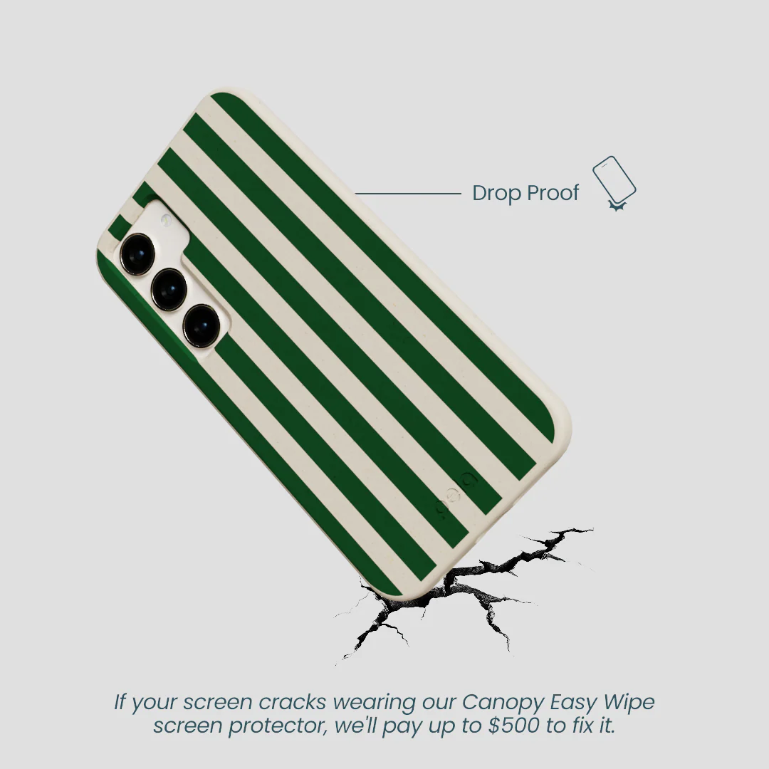 London Fog Evergreen Stripes Samsung Galaxy S23 Case - Image 4