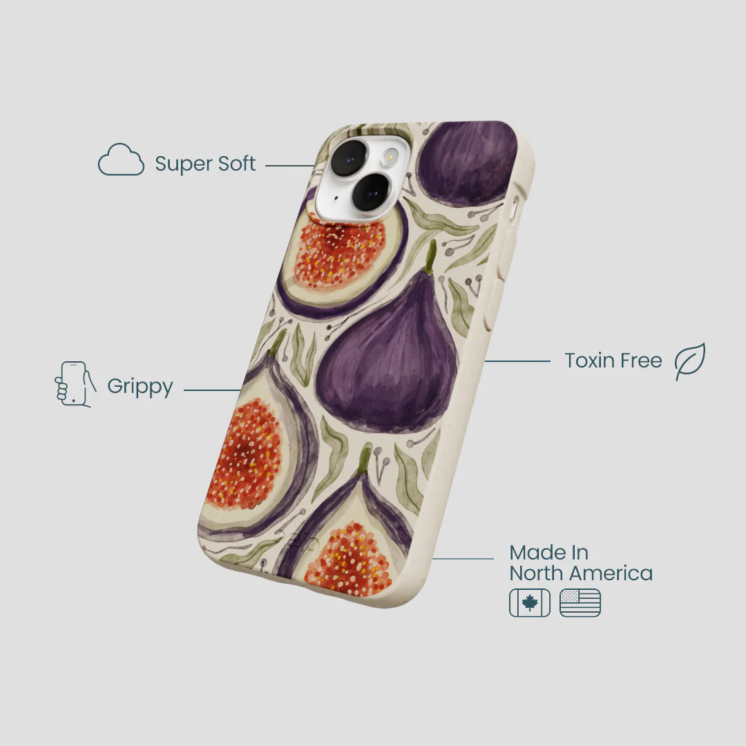 London Fog Fig Season iPhone 13 Mini Case - Image 4