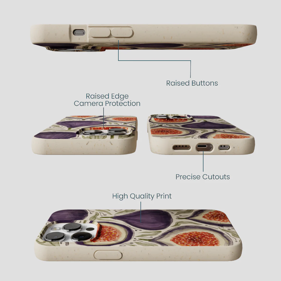London Fog Fig Season iPhone 13 Pro Max Case - Image 3