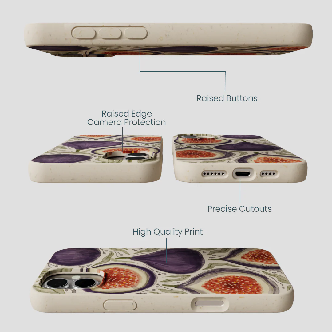 London Fog Fig Season iPhone 16 Plus Case - Image 3