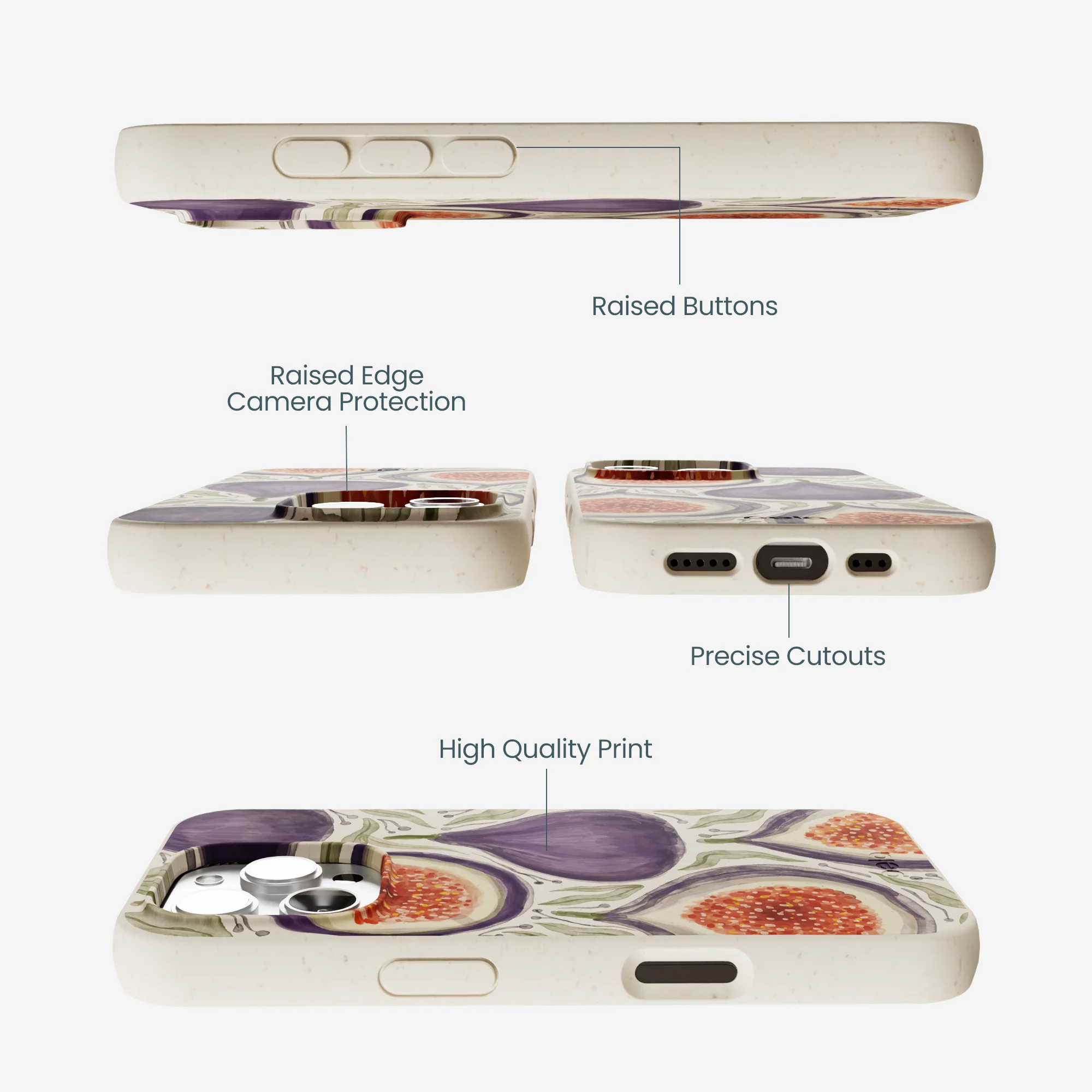 London Fog Fig Season iPhone 16 Pro Max Case - Image 3