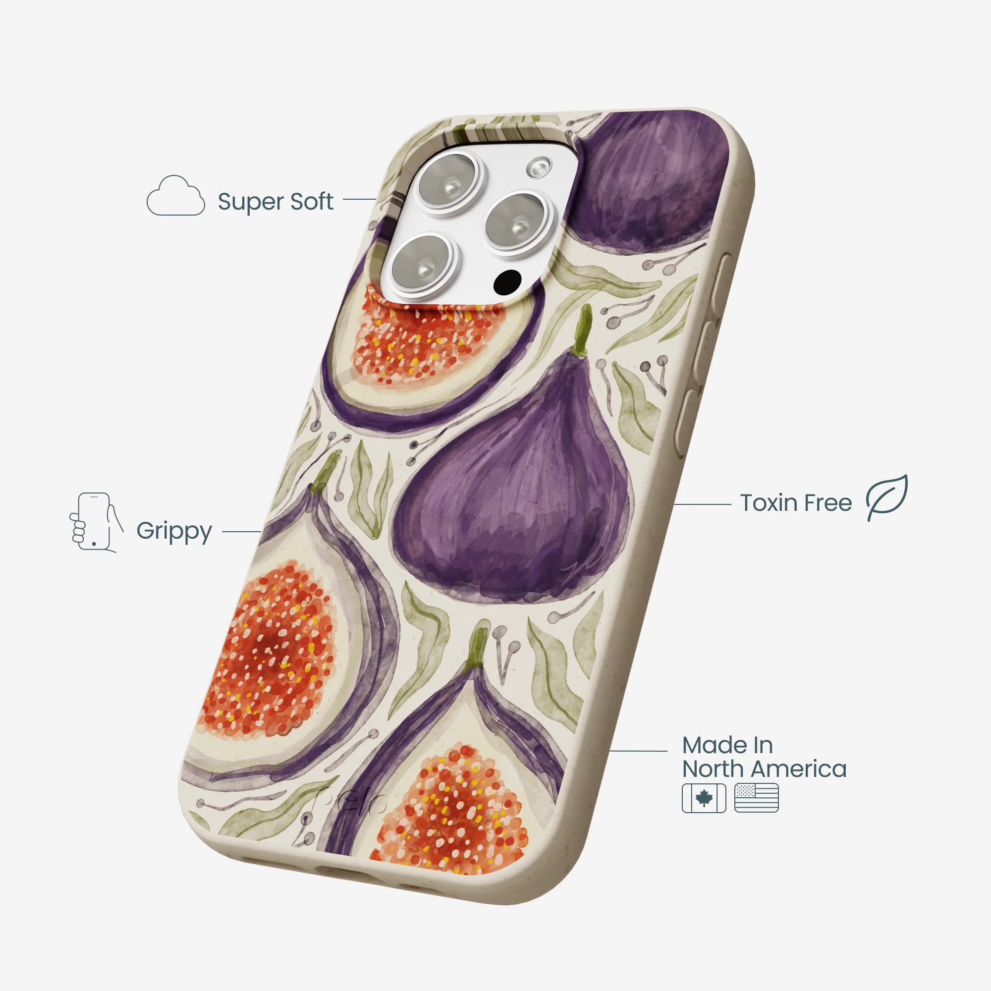 London Fog Fig Season iPhone 16 Pro Max Case - Image 4