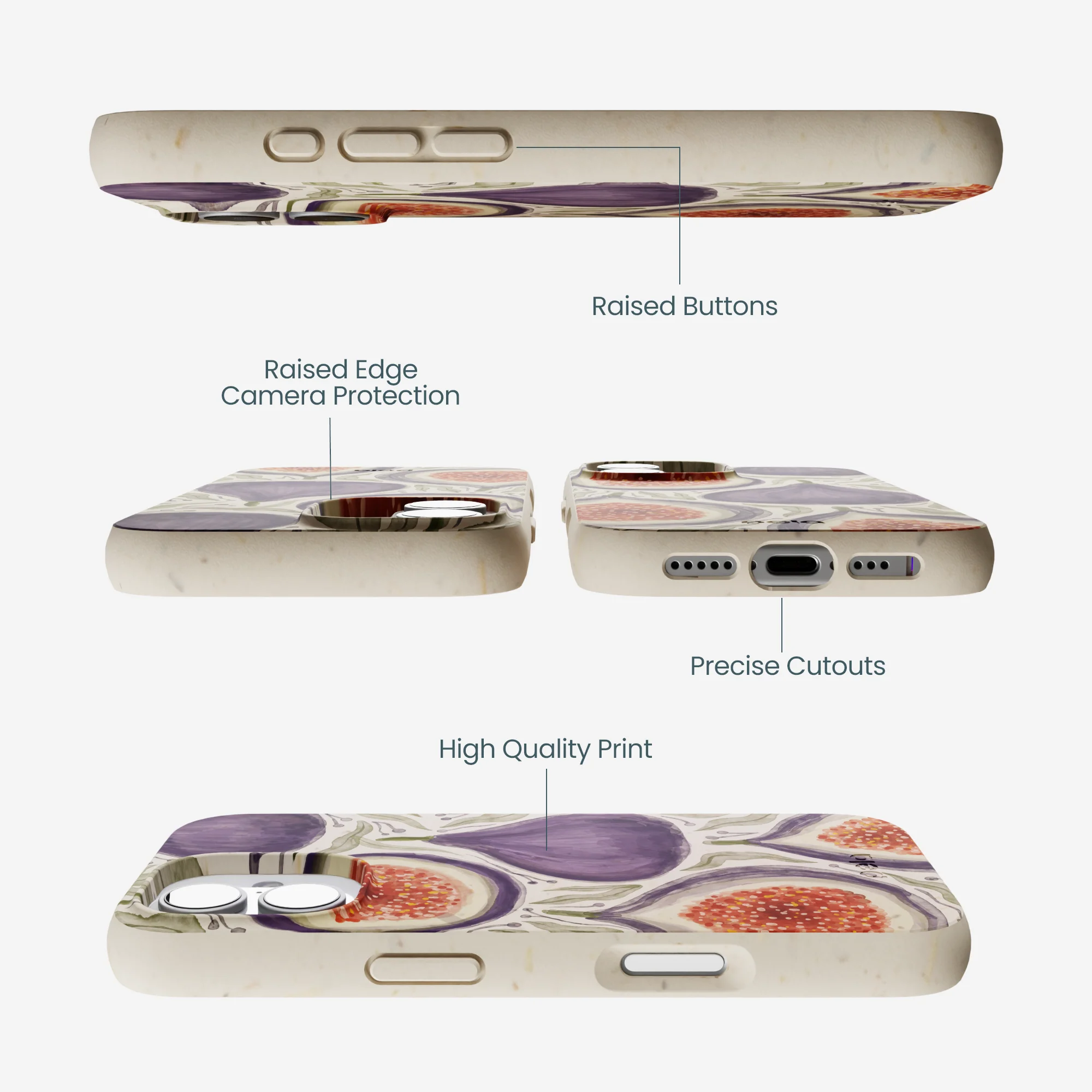 London Fog Fig Season iPhone 17 Case - Image 3