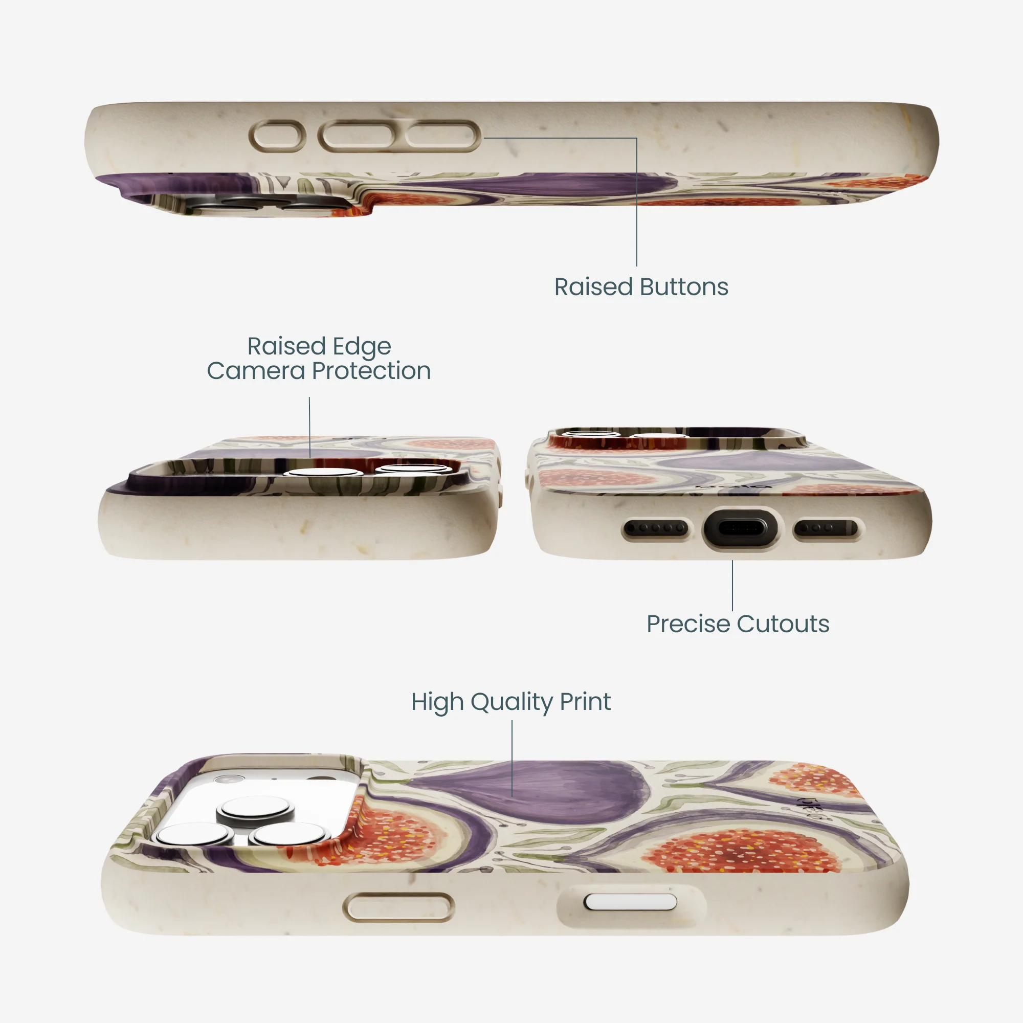London Fog Fig Season iPhone 17 Pro Case - Image 3