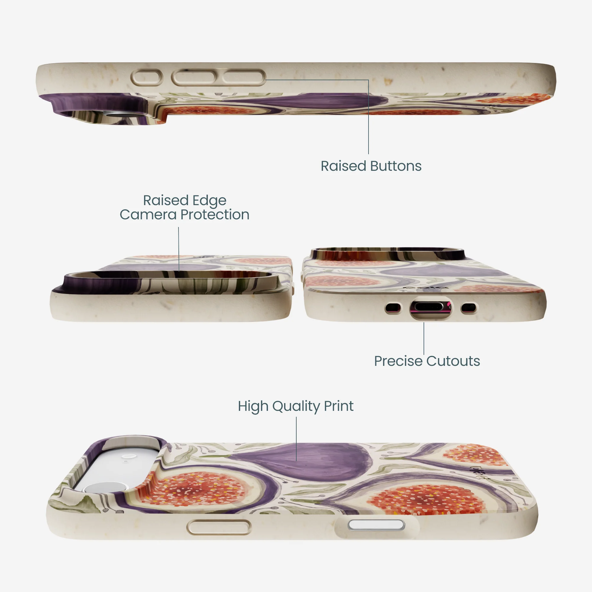 London Fog Fig Season iPhone Air Case - Image 3