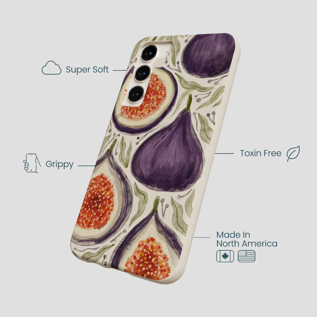 London Fog Fig Season Samsung Galaxy S24+(Plus) Case - Image 4