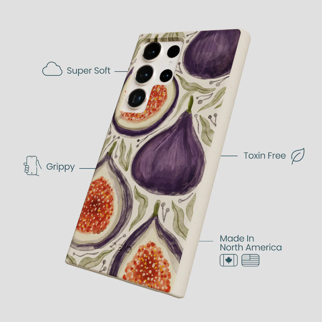London Fog Fig Season Samsung Galaxy S24 Ultra Case - Image 4