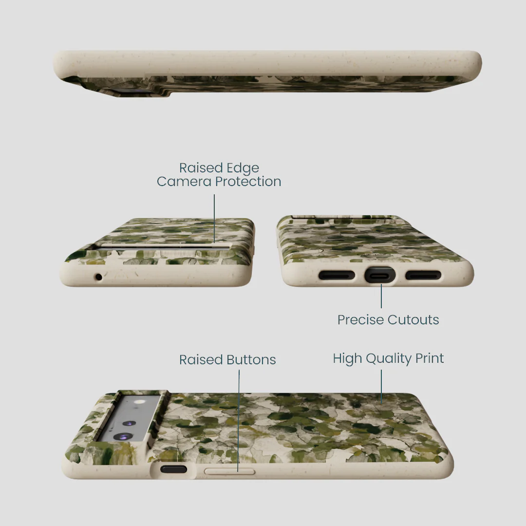 London Fog Foliage Camo Google Pixel 6 Case - Image 3