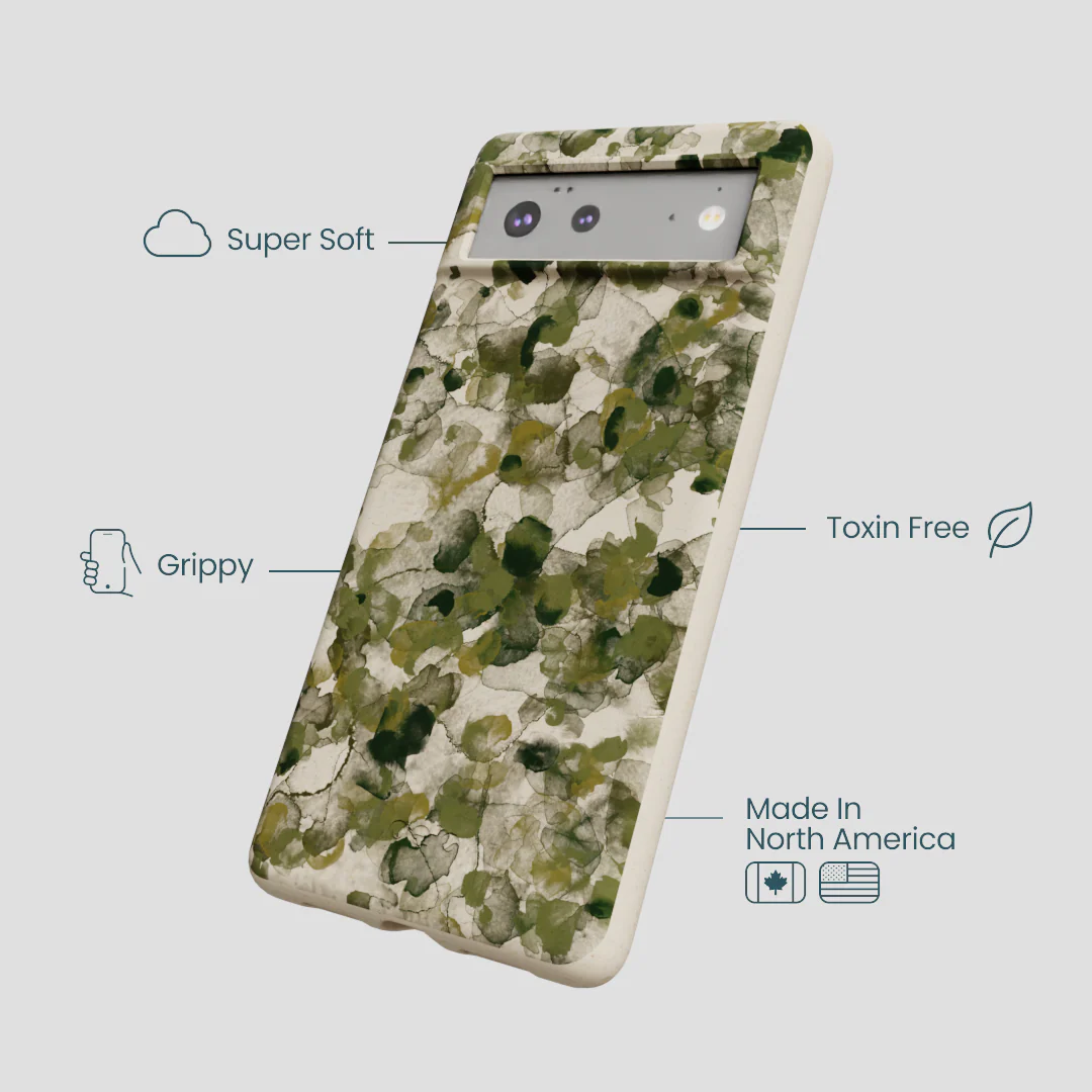 London Fog Foliage Camo Google Pixel 6 Case - Image 4