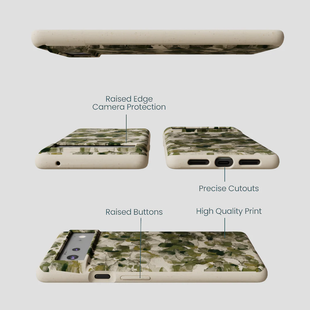 London Fog Foliage Camo Google Pixel 6a Case - Image 3