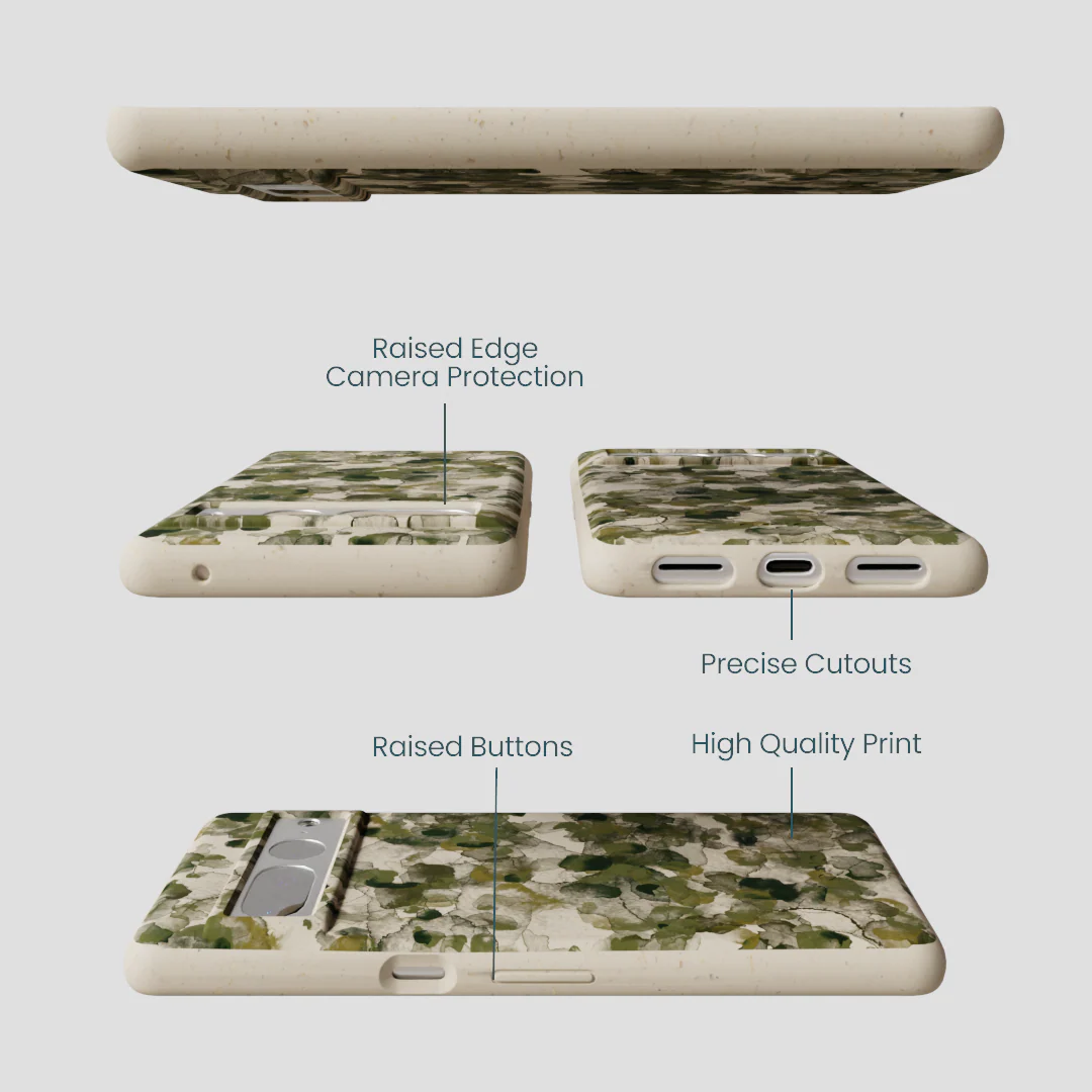 London Fog Foliage Camo Google Pixel 7 Pro Case - Image 3