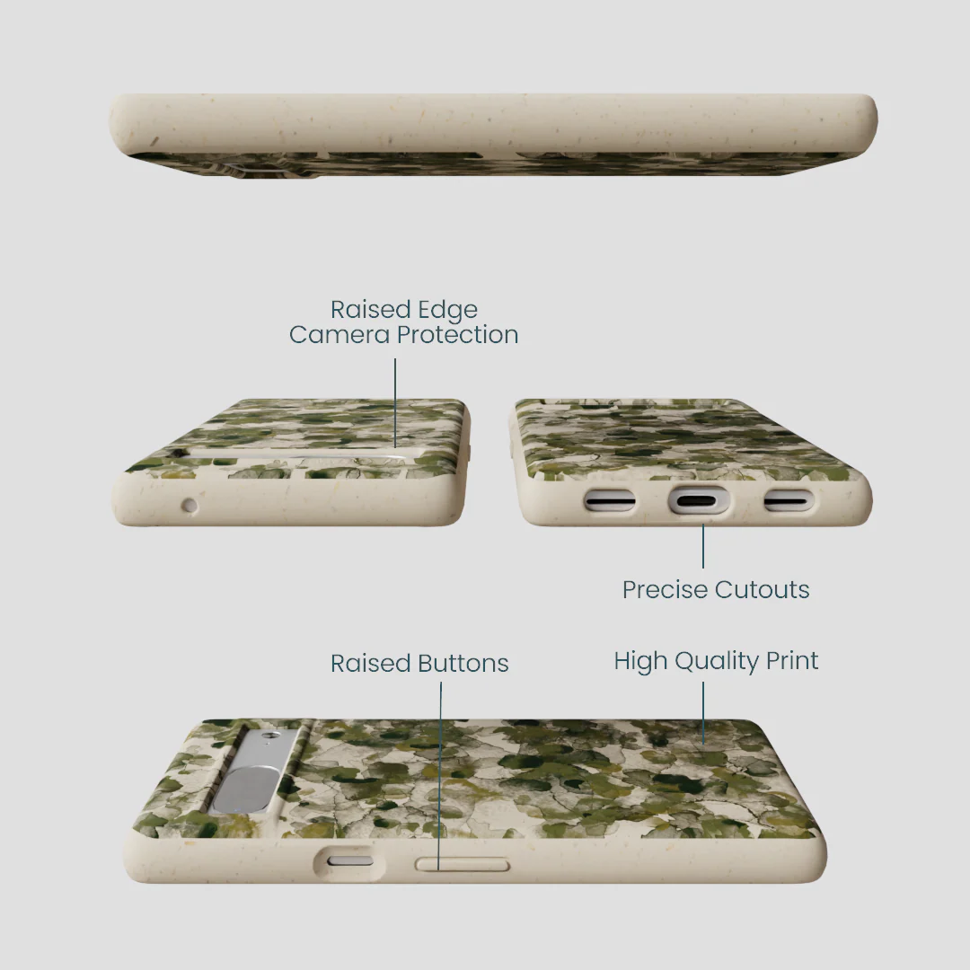 London Fog Foliage Camo Google Pixel 7a Case - Image 3