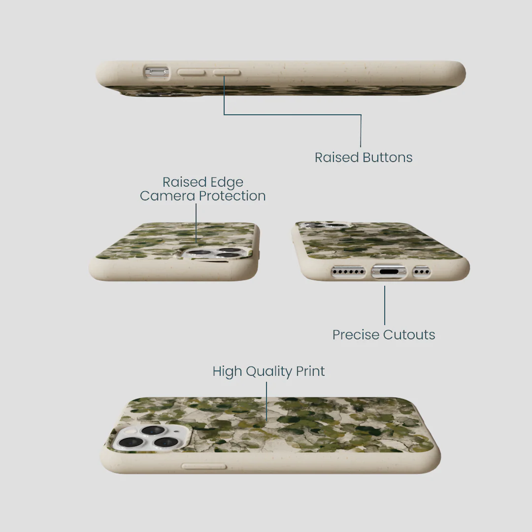 London Fog Foliage Camo iPhone 11 Pro Case - Image 3