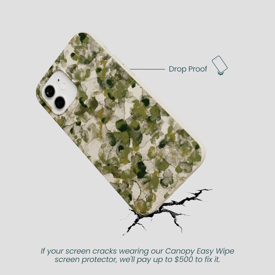 London Fog Foliage Camo iPhone 12/ iPhone 12 Pro Case - Image 5