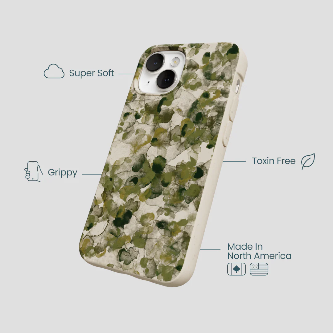 London Fog Foliage Camo iPhone 13 Case - Image 4