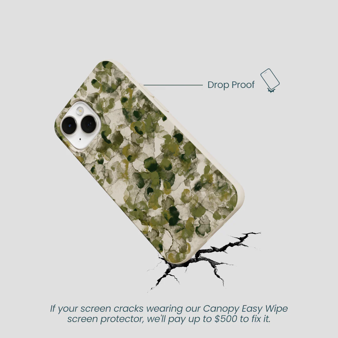 London Fog Foliage Camo iPhone 13 Mini Case - Image 5