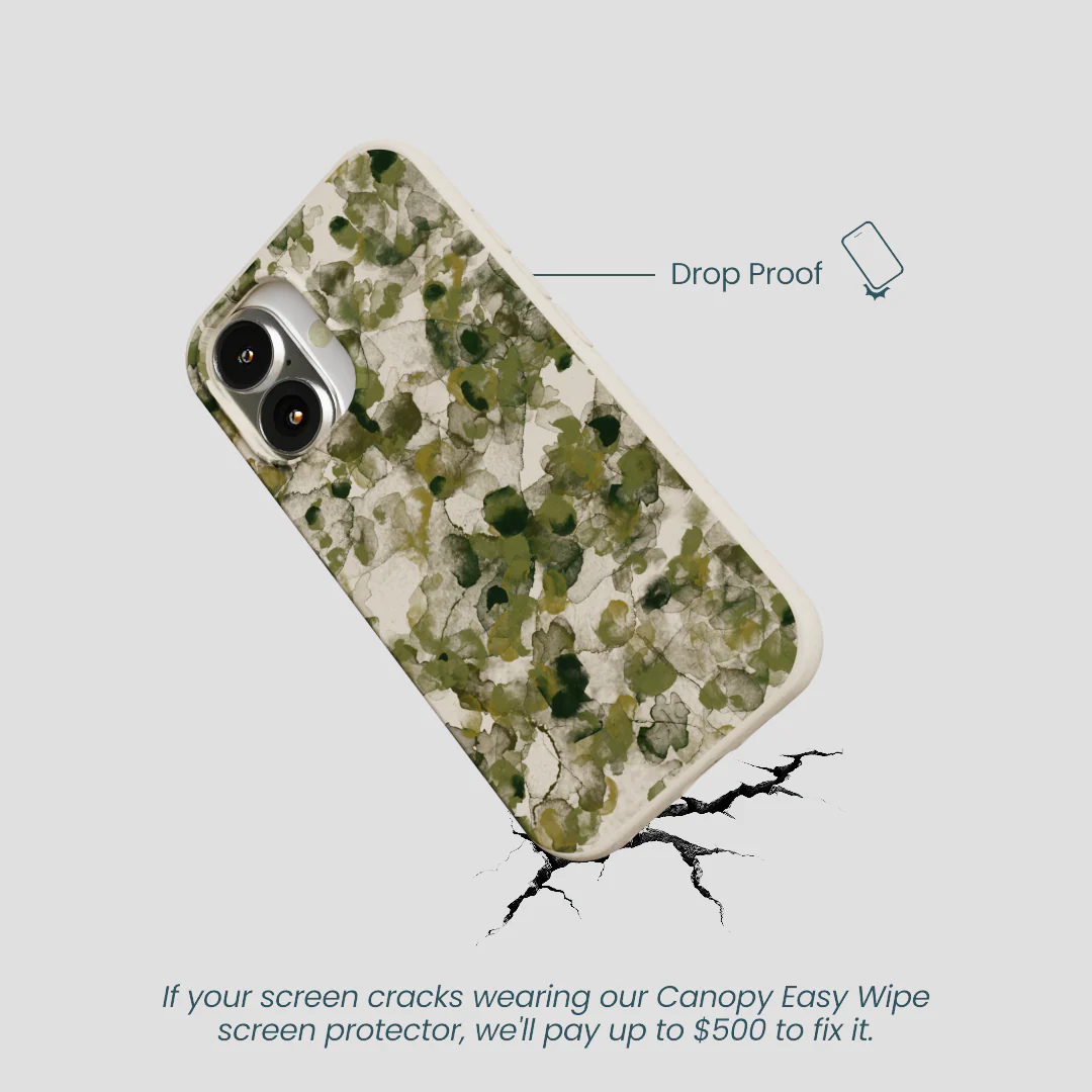 London Fog Foliage Camo iPhone 16 Case - Image 5