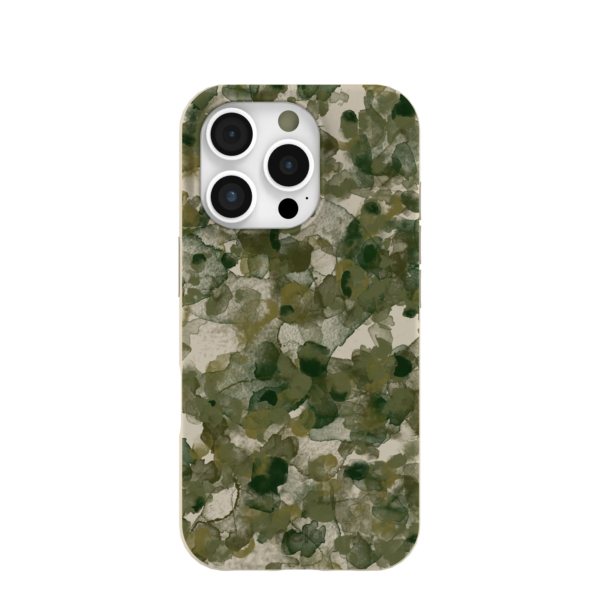 London Fog Foliage Camo iPhone 16 Pro Case