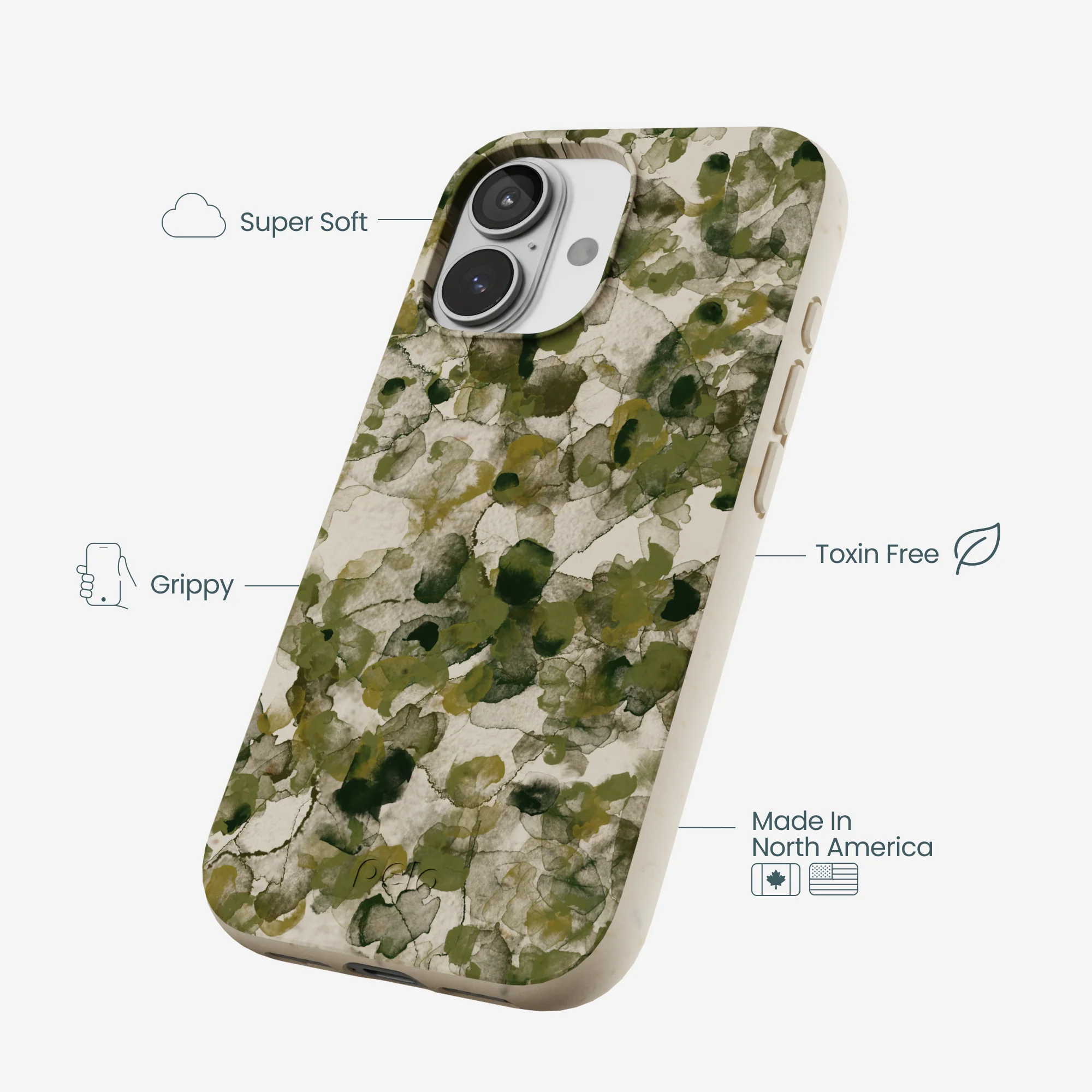 London Fog Foliage Camo iPhone 17 Case - Image 4